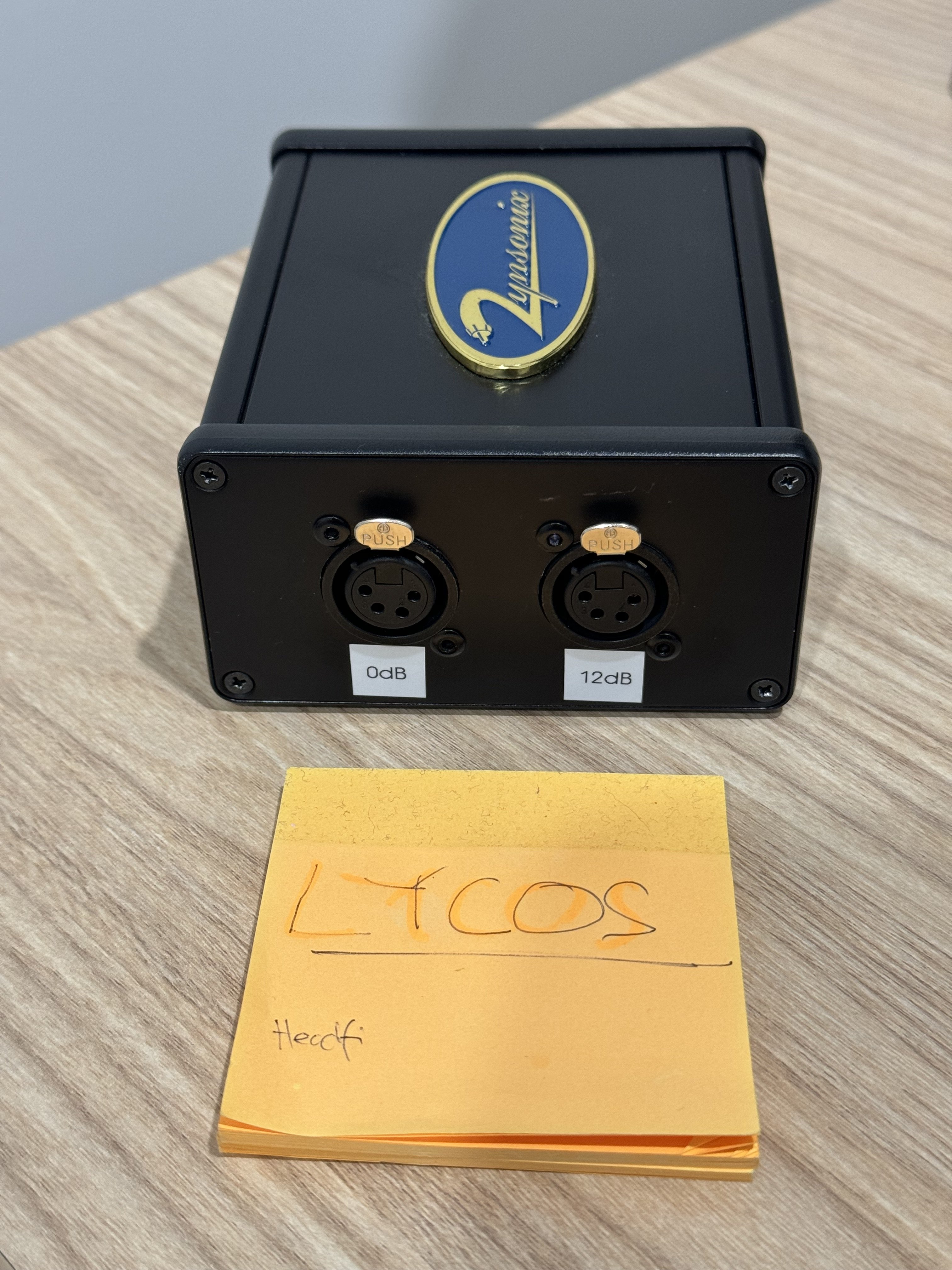 Sold Zynsonix Speaker Amp to Headphone Converter Box + Bypass