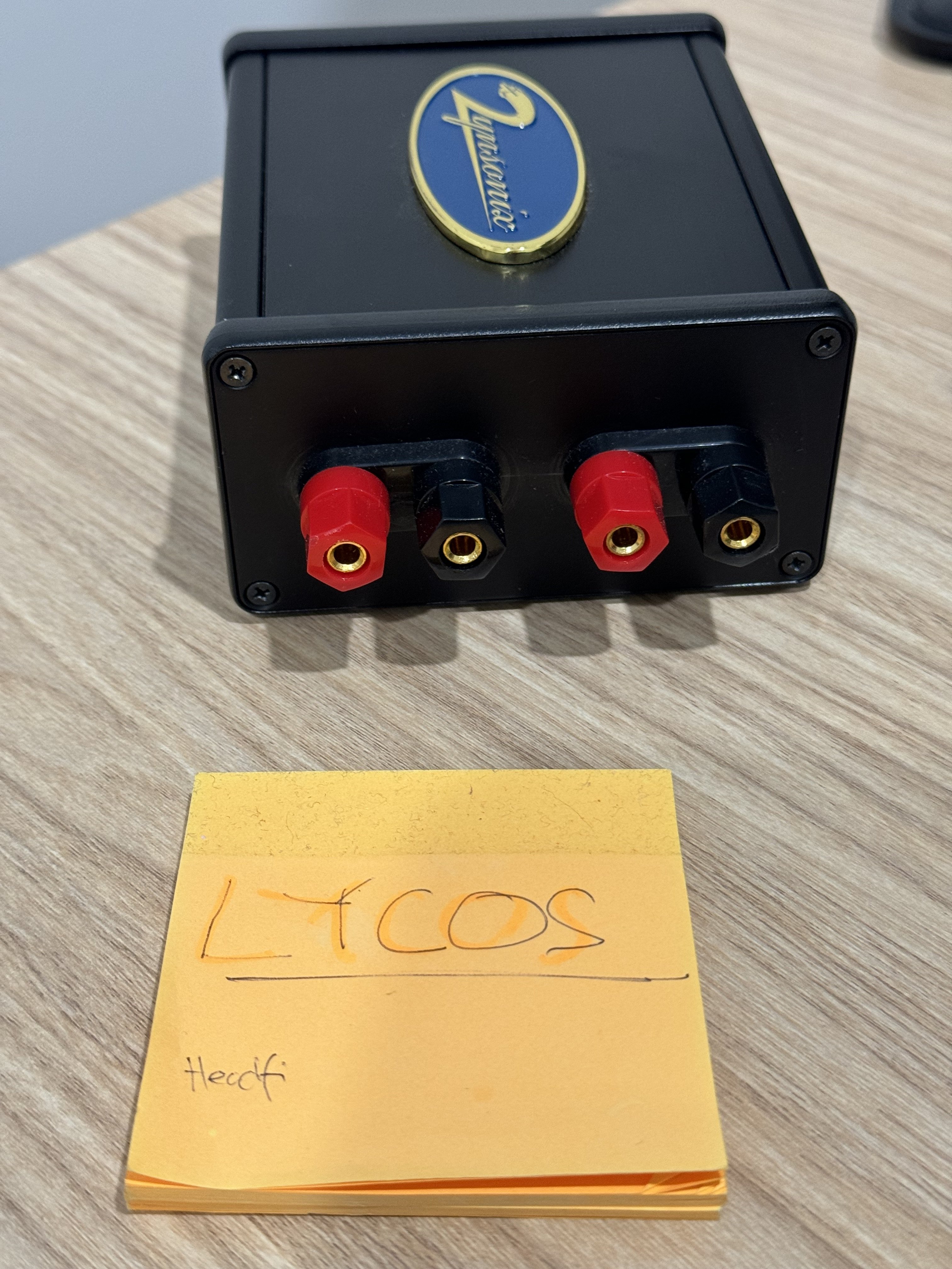 Sold Zynsonix Speaker Amp to Headphone Converter Box + Bypass