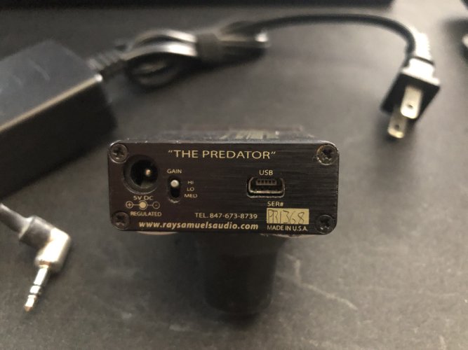 Sold: SOLD -- RSA Predator DAC/AMP SN-PB1368 | Headphone Reviews and ...