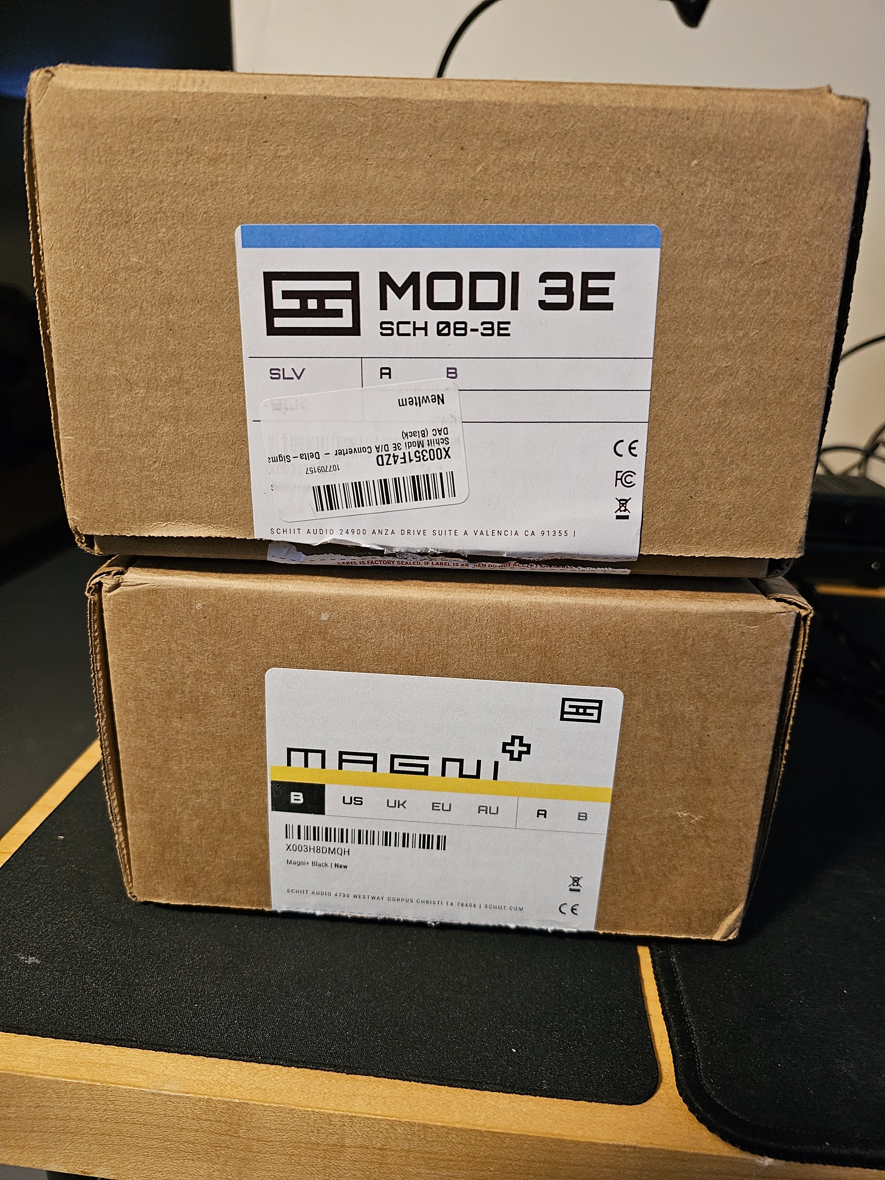 Sold: (New) Schiit Magni+ Amp / Modi 3e Dac - Amp/Dac Stack | Headphone ...