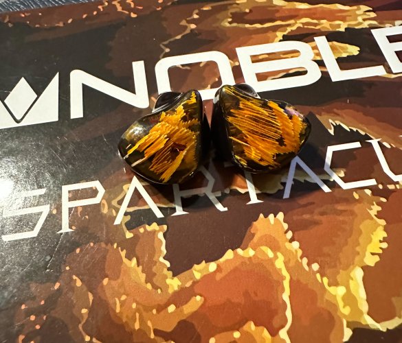 Sold Noble Audio Spartacus + Moon Audio Bronze Dragon 4.4 Headphone