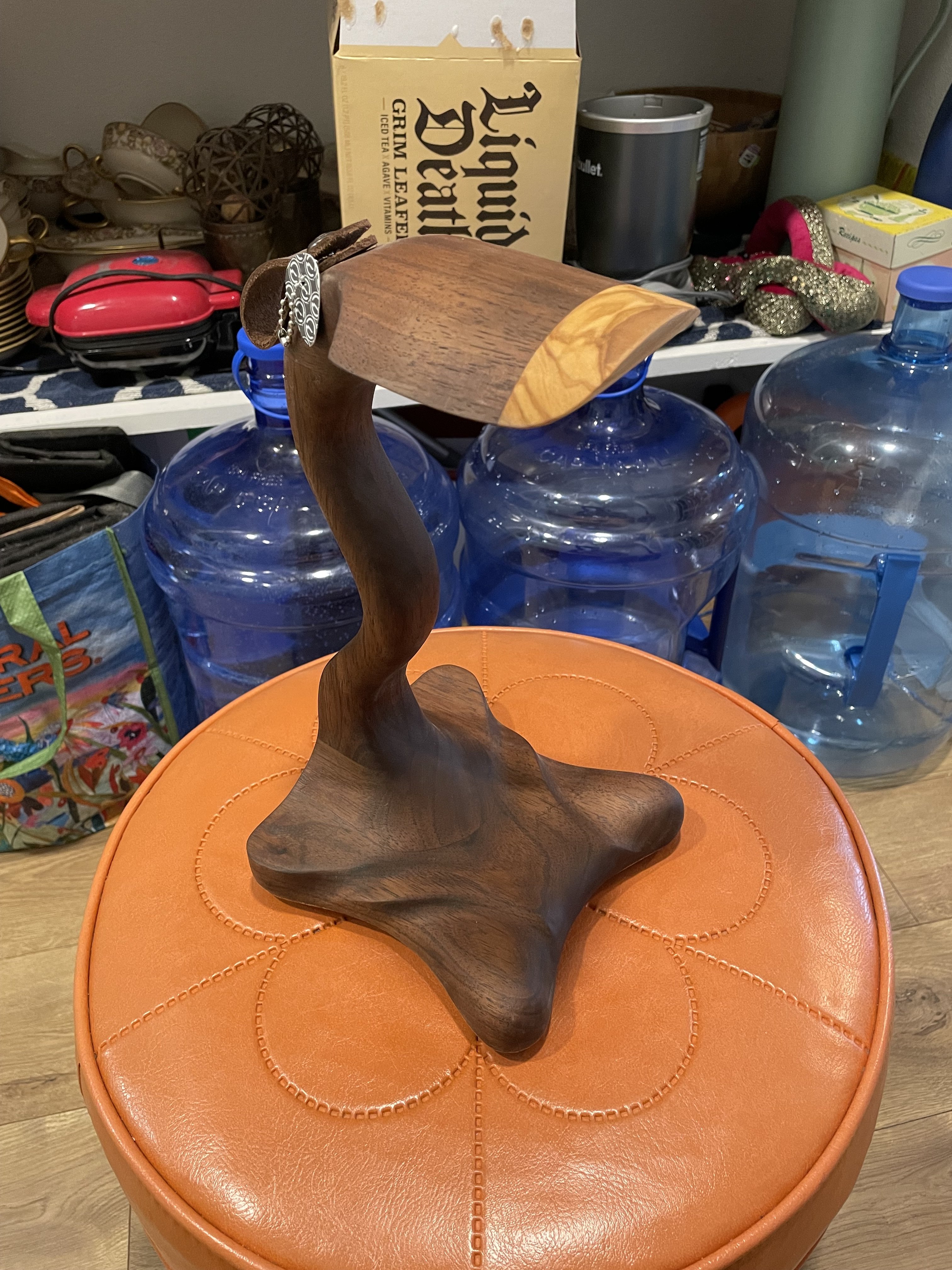 Sold: Grumpy Goose wooden headphone stand | Headphone Reviews and ...