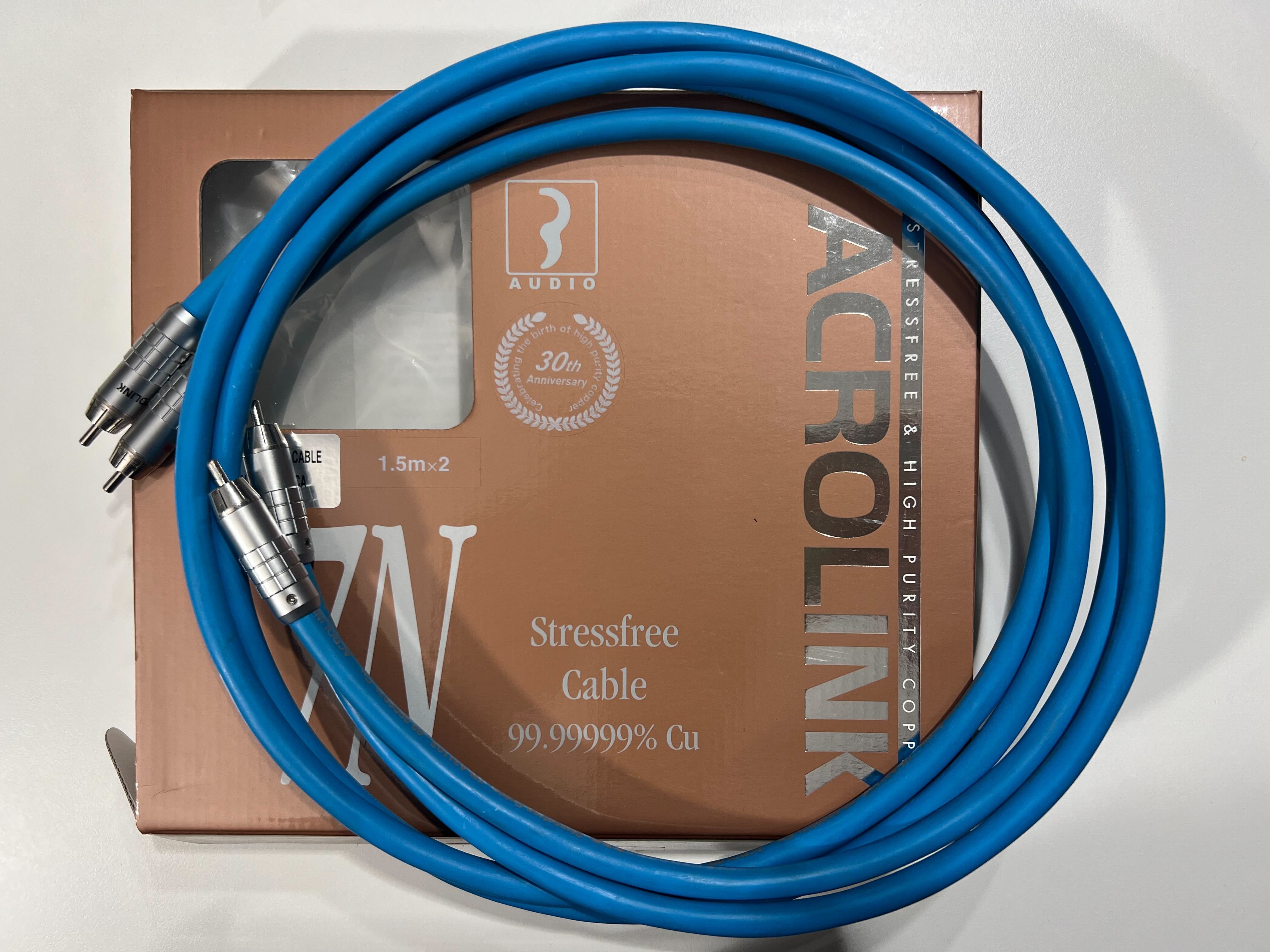 ACROLINK 7N-A2110III RCA RCAケーブル 1.0mペア | アクロリンク 7N
