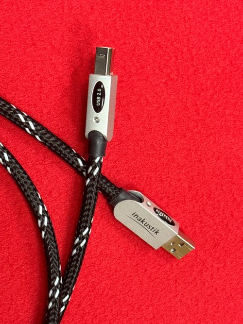 Closed Inakustik Reference USB 2.0 Cable 1.5m Headphone Reviews and