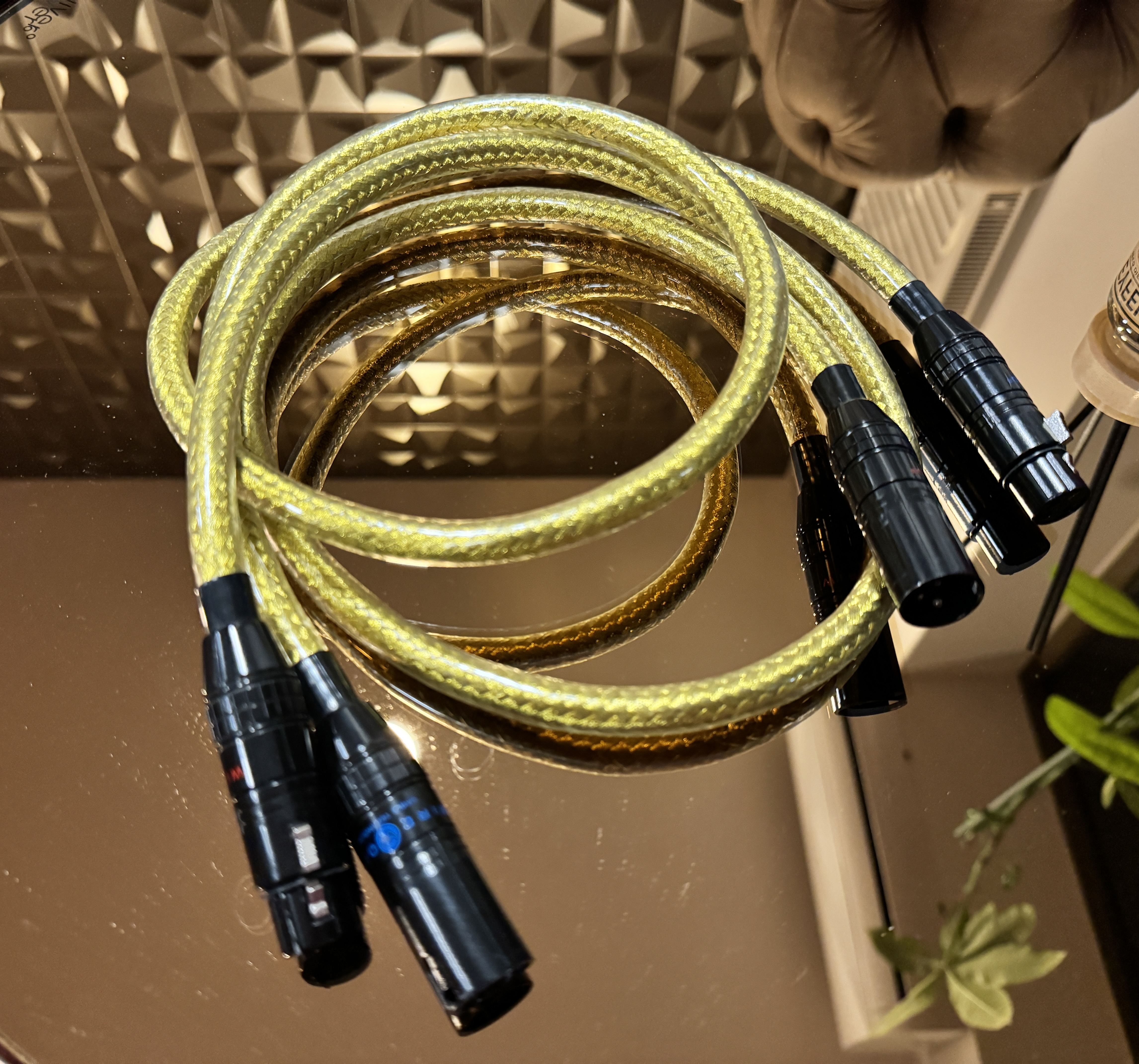 Sold: [EU] Wireword Gold Eclipse 5 XLR interconnects 1meter pair ...