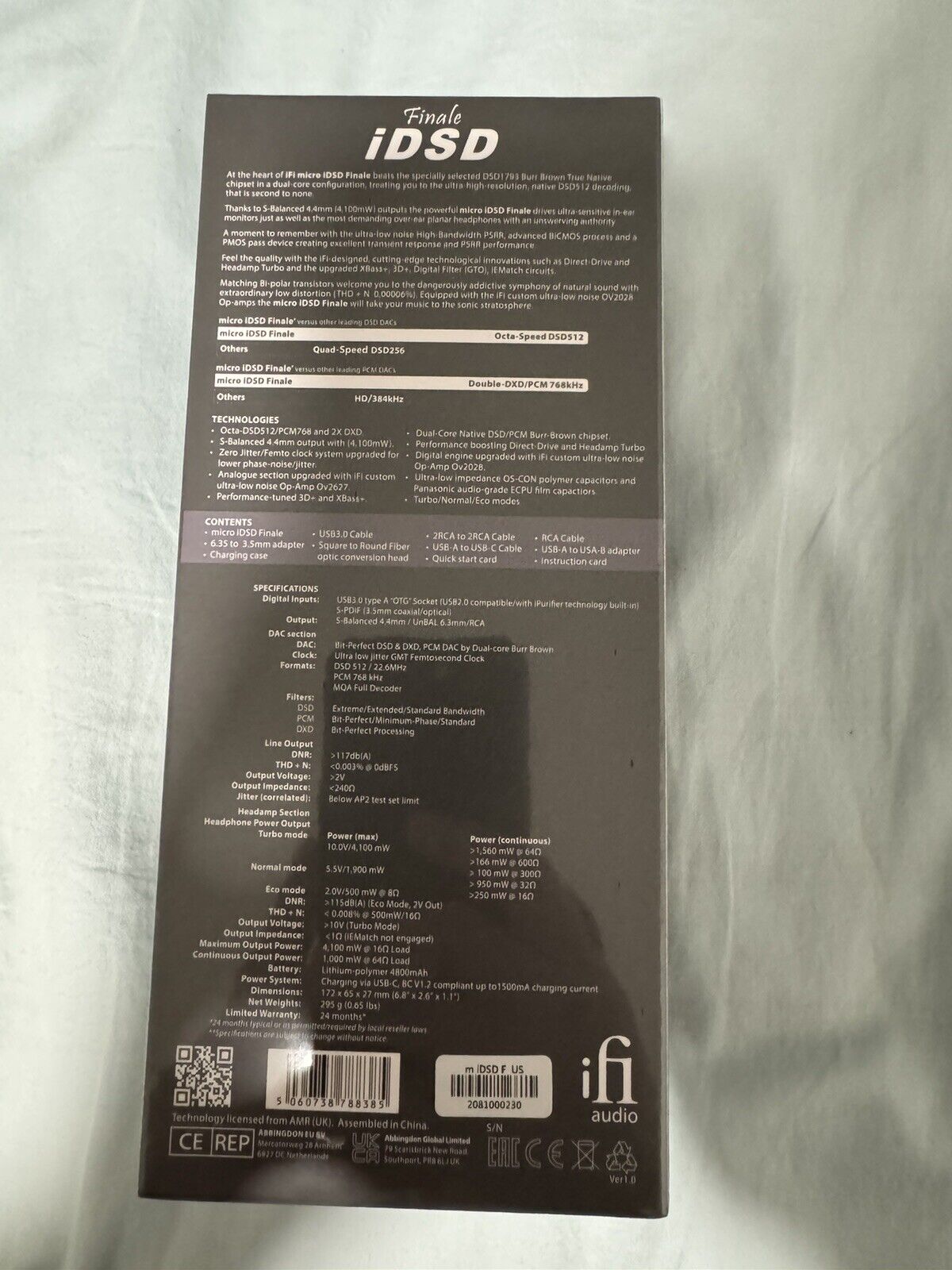 IFi Audio Micro IDSD Signature Headphone Amplifier & DAC - The Music Room