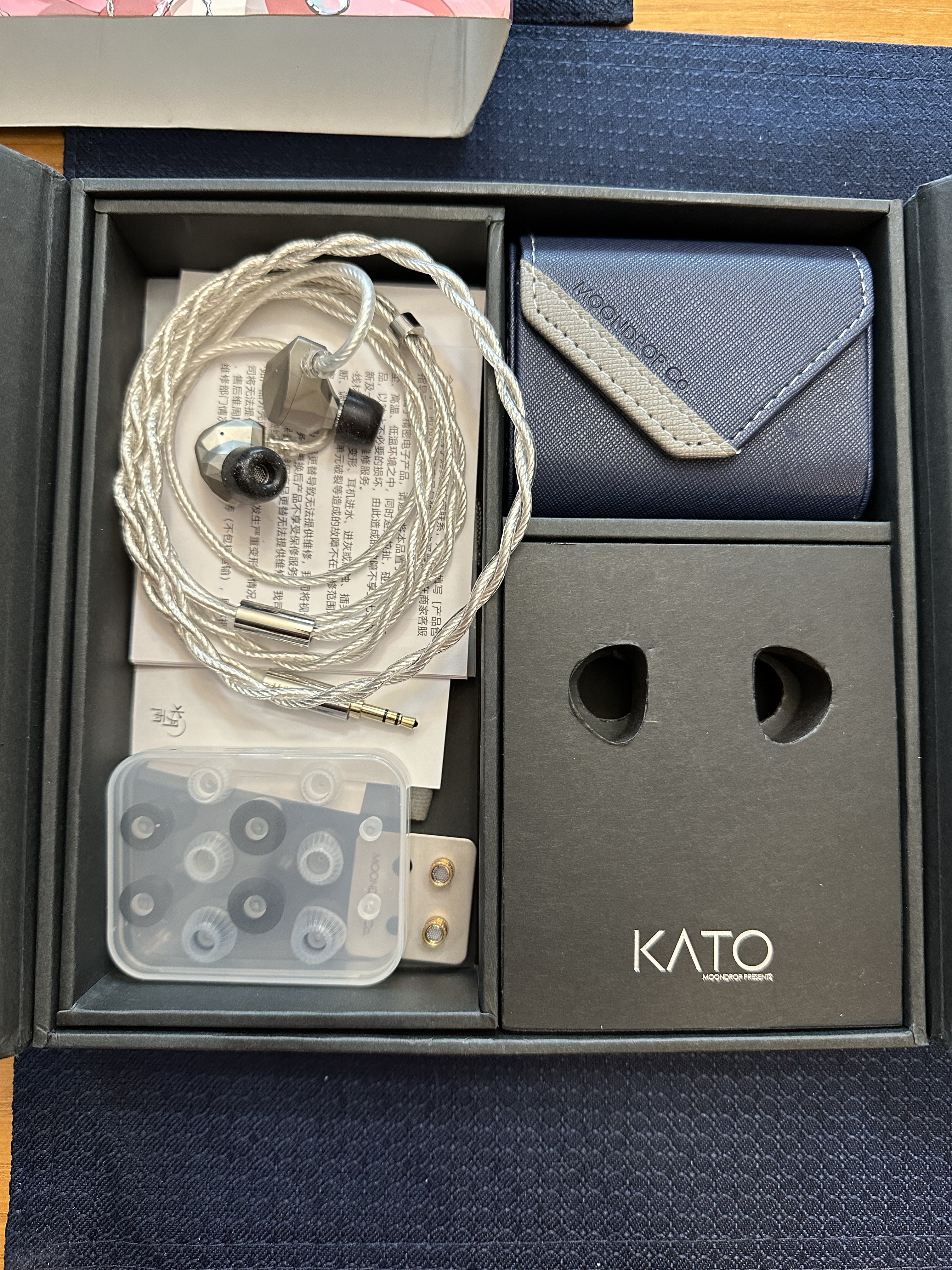 Sold Moondrop Kato Iem Accessories Cable Tuning Modules Tips 