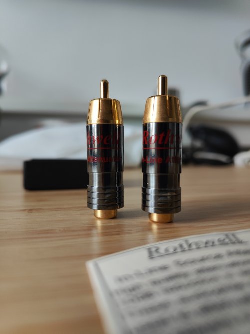 [EU] ROTHWELL 10db in line attenuators RCA Headphone Reviews and