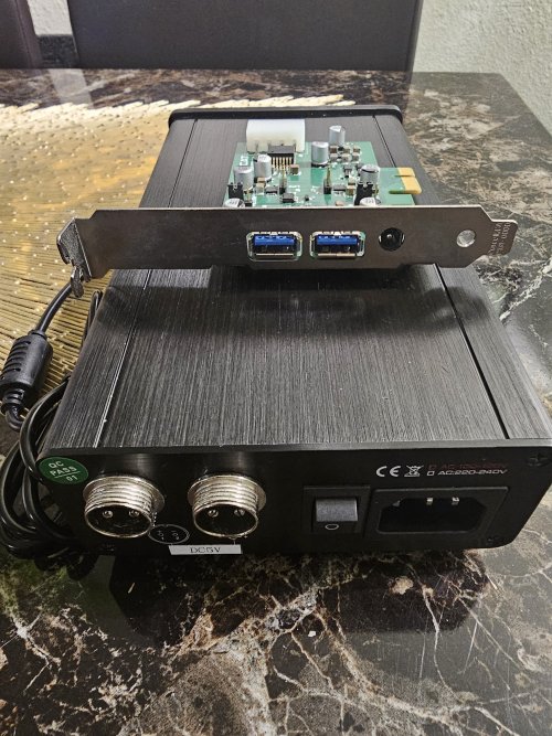 JCAT USB REV 1.1 PCI CARD w/ 50W LPS Headphone Reviews and Discussion