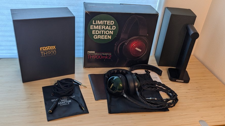 Sold: Fostex TH900 Emerald Edition | Headphone Reviews and Discussion ...