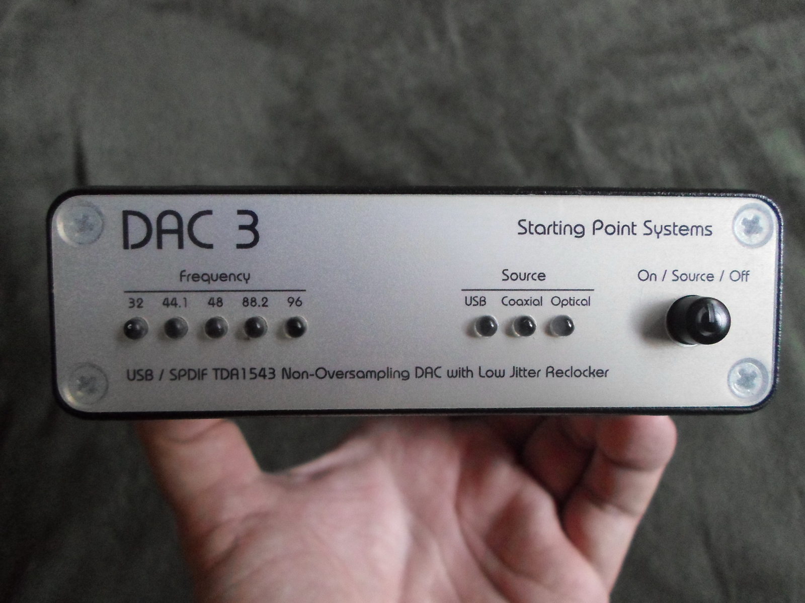 Sold: Starting Point Systems DAC 3 (TDA1543, NOS) | Headphone Reviews ...