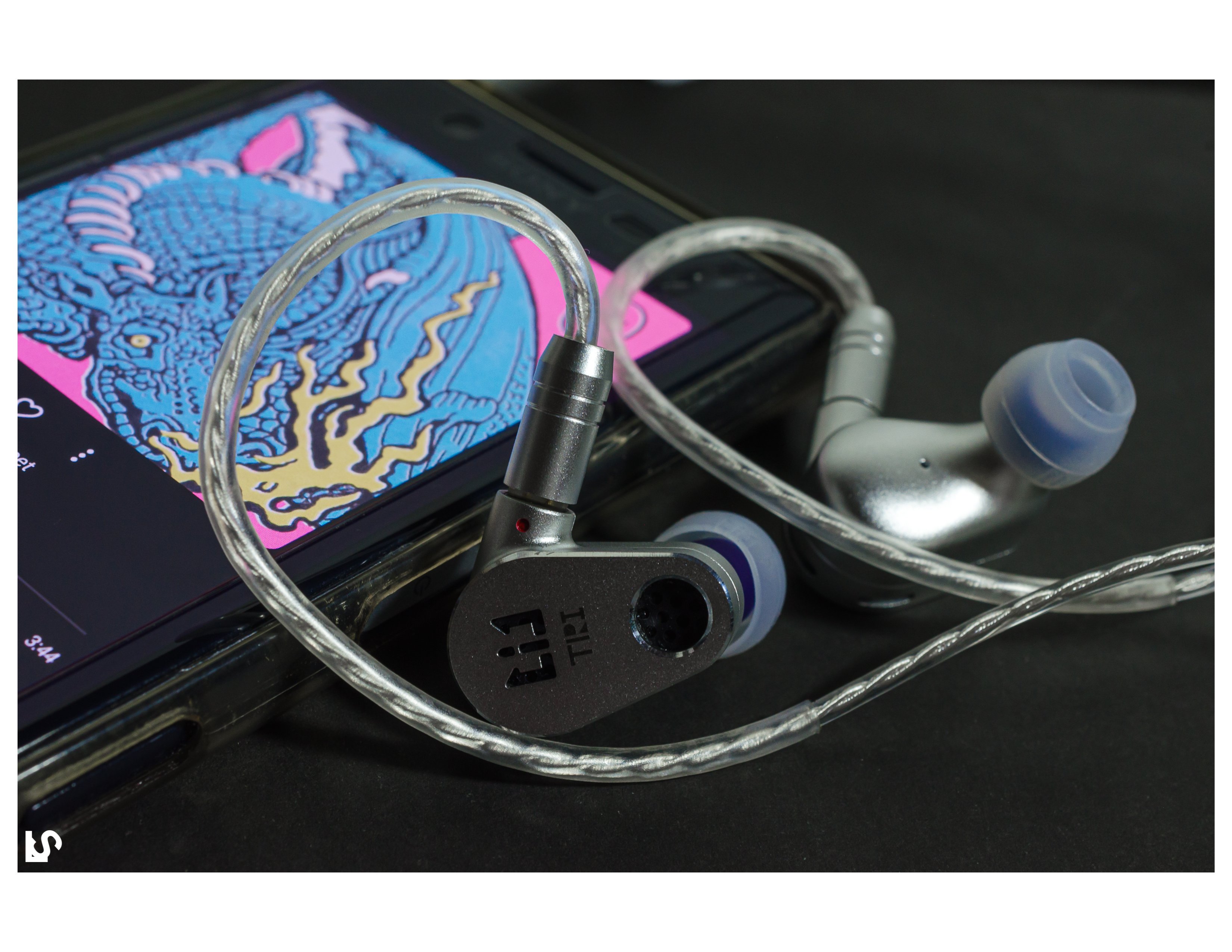 イヤホン TRI DRACO 2DD TRI DRACO 2DD: 6MM Ti + 8MM LCP Diaphragm | Headphone