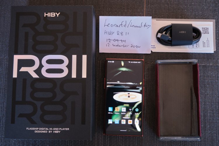 Sold: HIBY R8 II Bordeaux Red - Shipping included in EU | Headphone ...