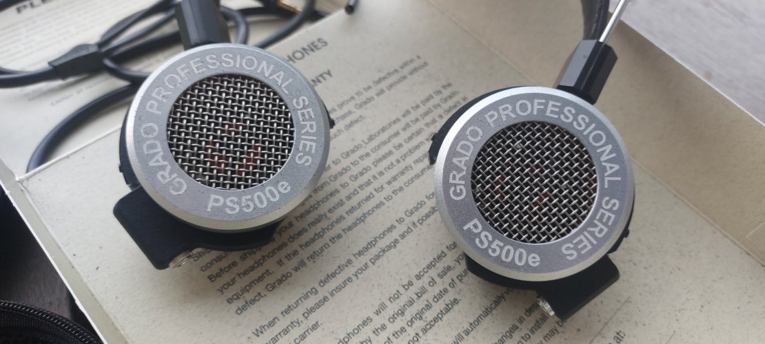Sold: SOLD! Grado ps500e with BA adapter | Headphone Reviews and ...