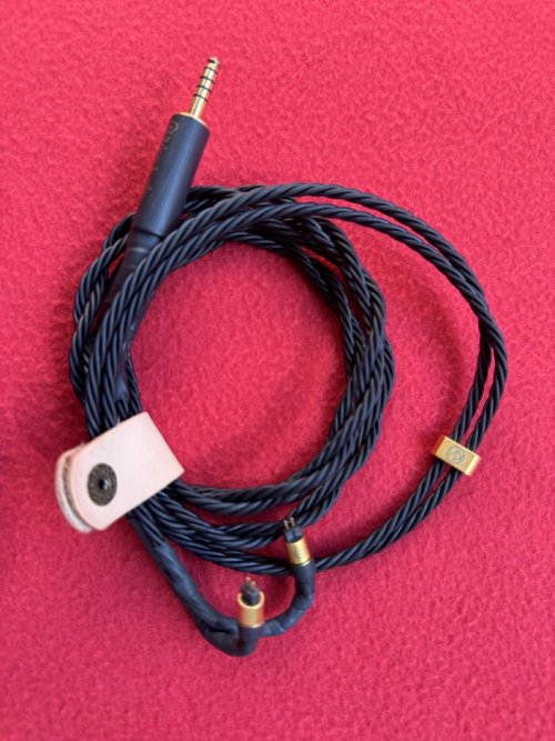イヤホン Brise Audio   A.2024-Ultimate IEM Cable Brise Audio YATONO 4-wire Ultimate IEM cable (Built to order