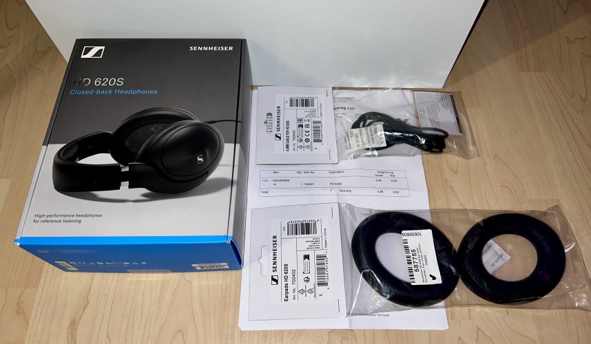Sennheiser HD 620S 4.4mmバランスケーブル付き