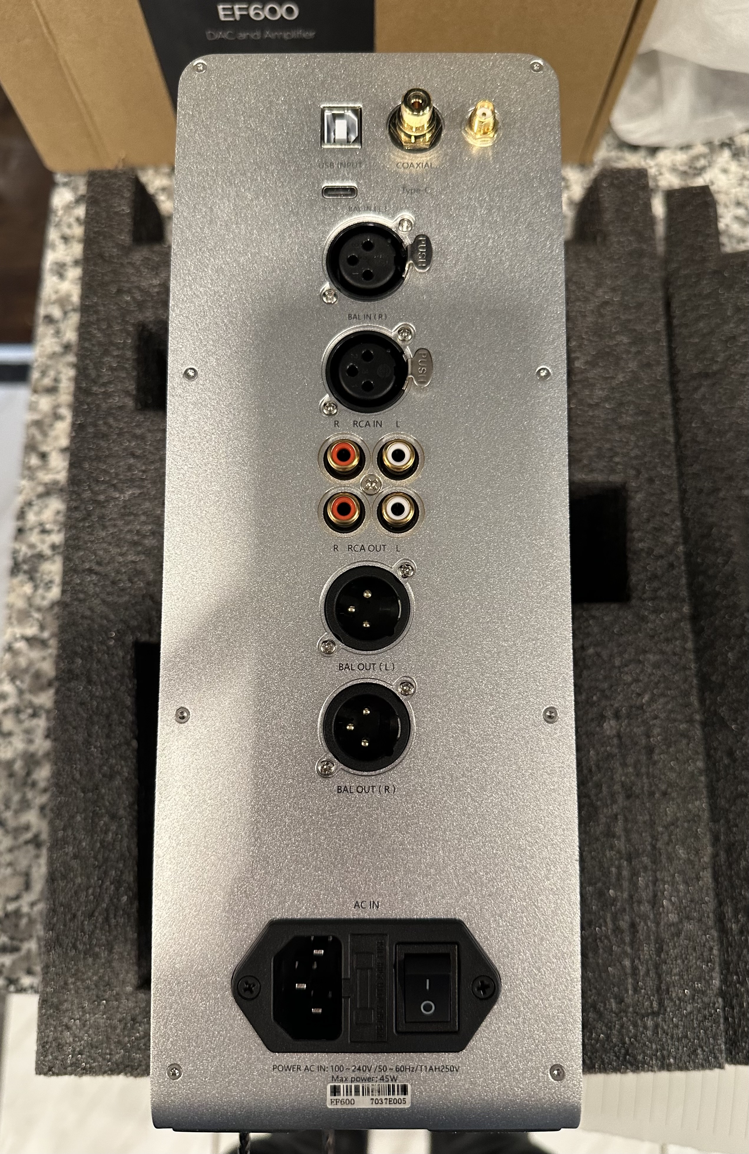 Closed: Hifiman EF600 Amp/DAC combo, lowered price! | Headphone Reviews ...
