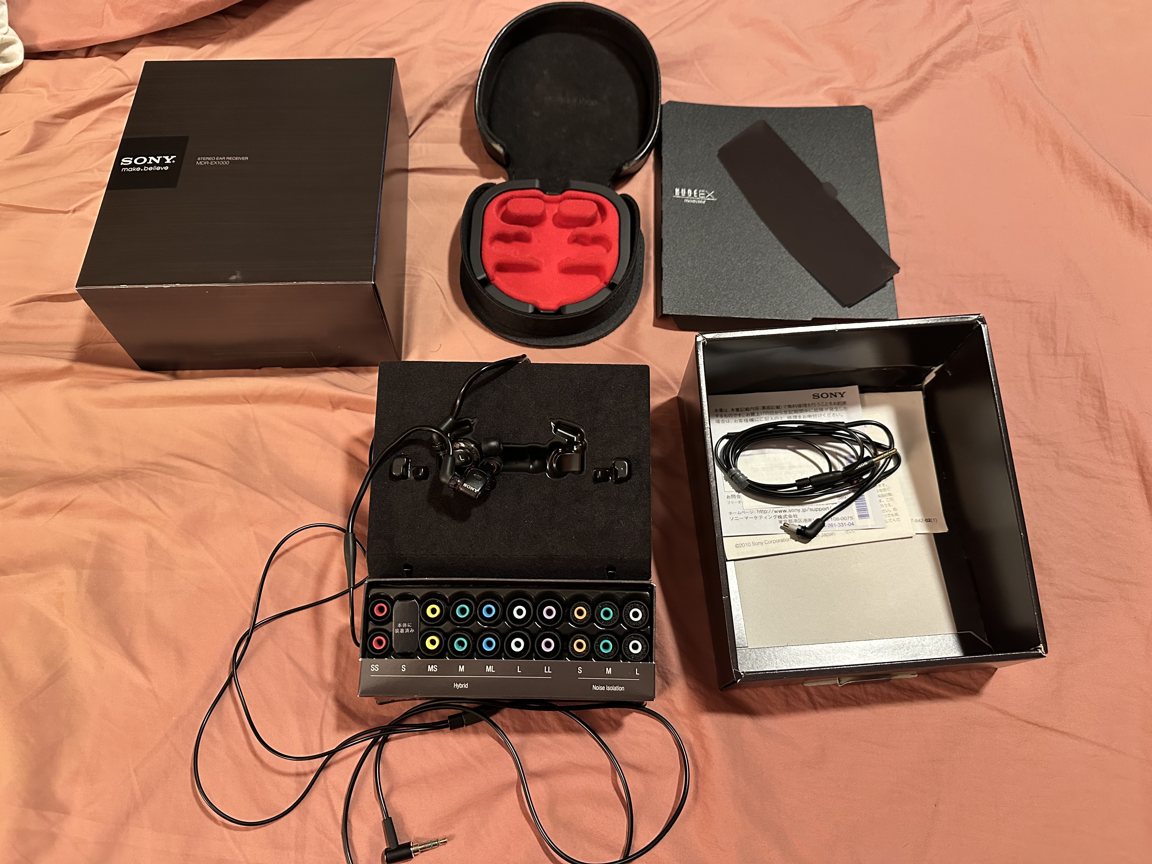 Sold: Sony MDR-EX1000 - $300 | Headphone Reviews and Discussion