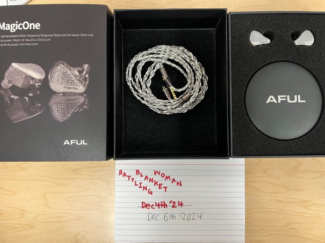 Closed: AFUL MagicOne IEM Magic One (Single BA!) | Headphone Reviews ...