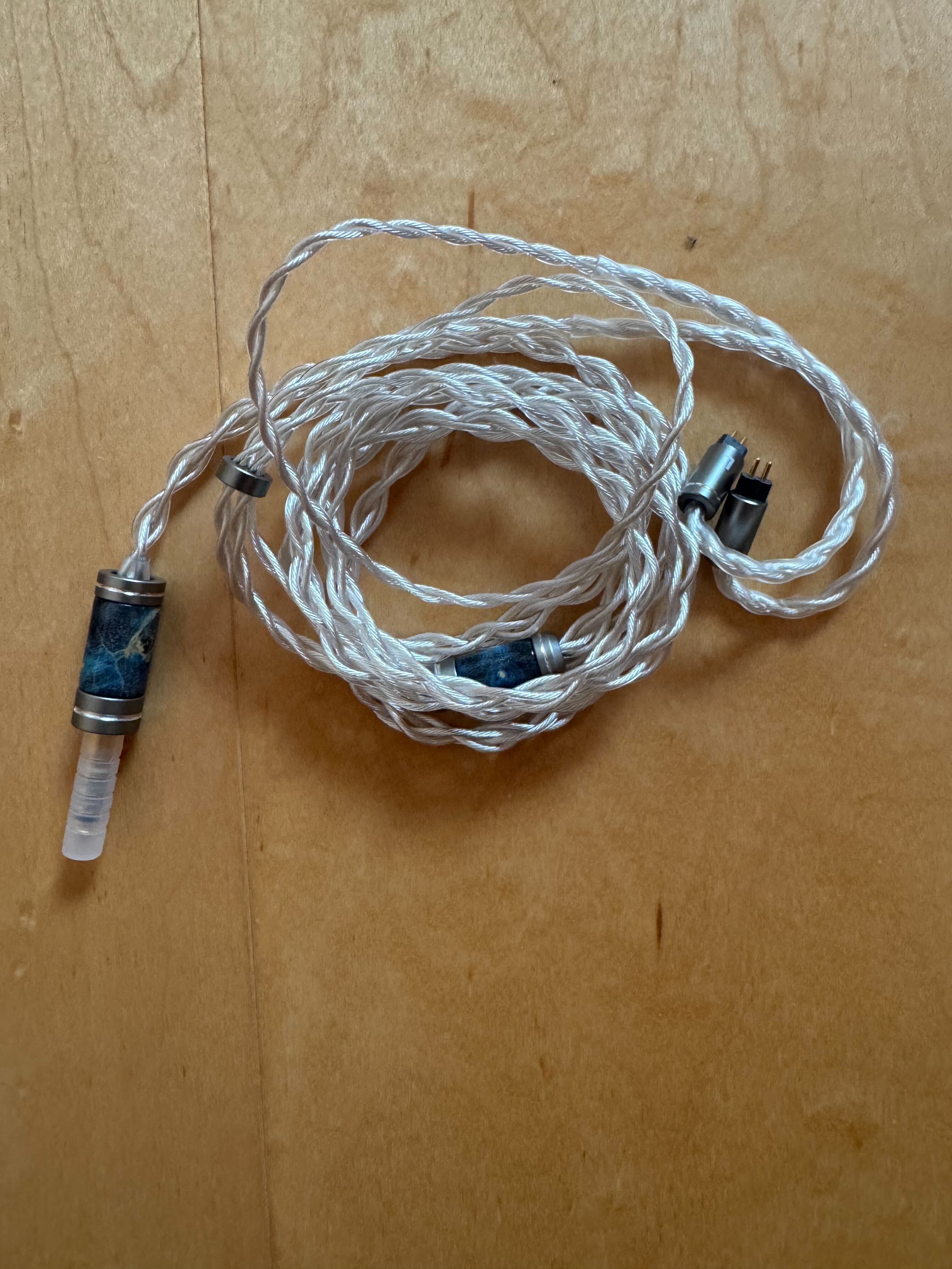 Sold: AME Old and Wise Cable 8core cable (2Pin, 4.4mm) | Headphone ...