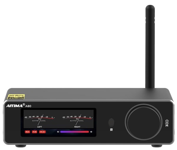 AIYIMA A80 アンプ Hi-Res対応 Amazon.com: AIYIMA A80 Bluetooth Amplifier DAC Stereo HiFi