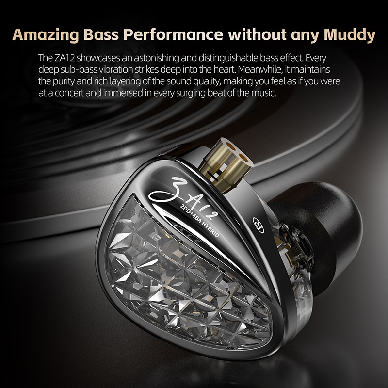 KZ ZA12 Hybrid 2DD+4BA IEM | Headphone Reviews and Discussion