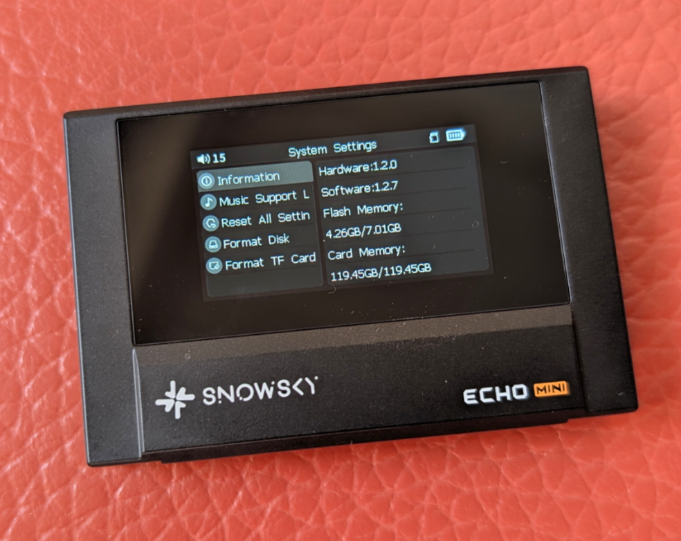 FIIO’s innovative sub brand, SNOWSKY Pure Music Player ECHO MINI Is ...