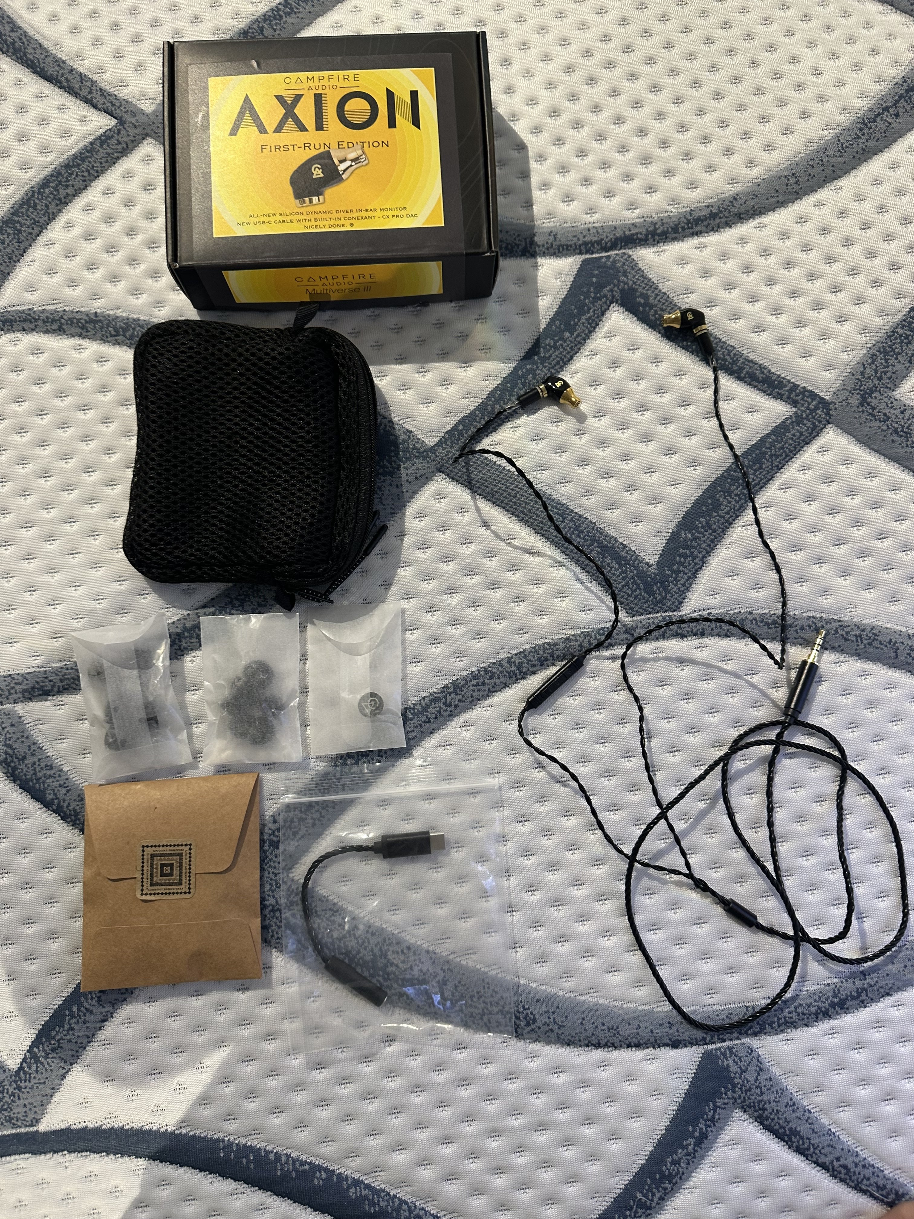 CampfireAudio Axion First-run edition 【公式通販】