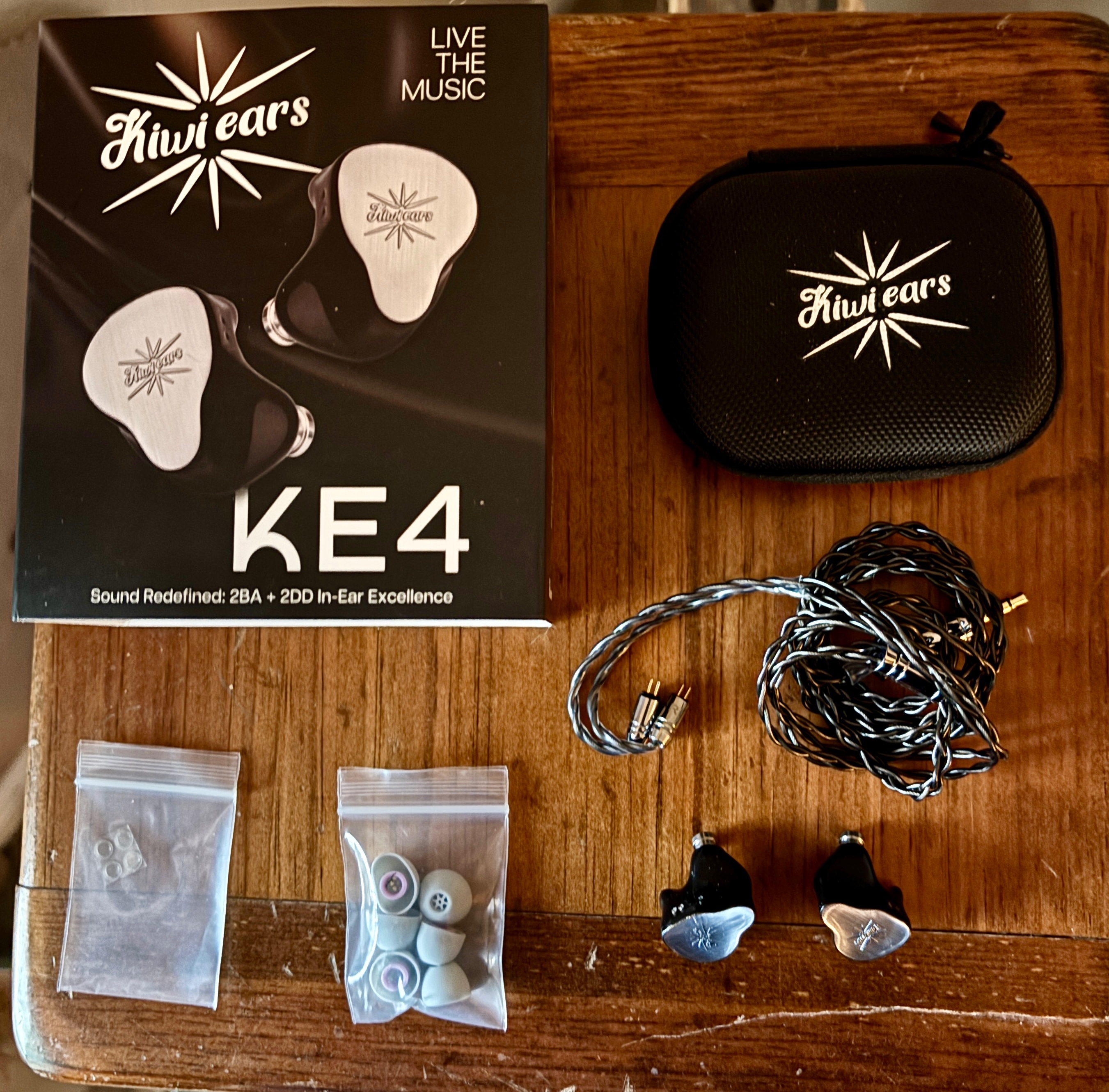 Sold: Kiwi Ears KE4 IEM - Mint/Open Box | Headphone Reviews and ...