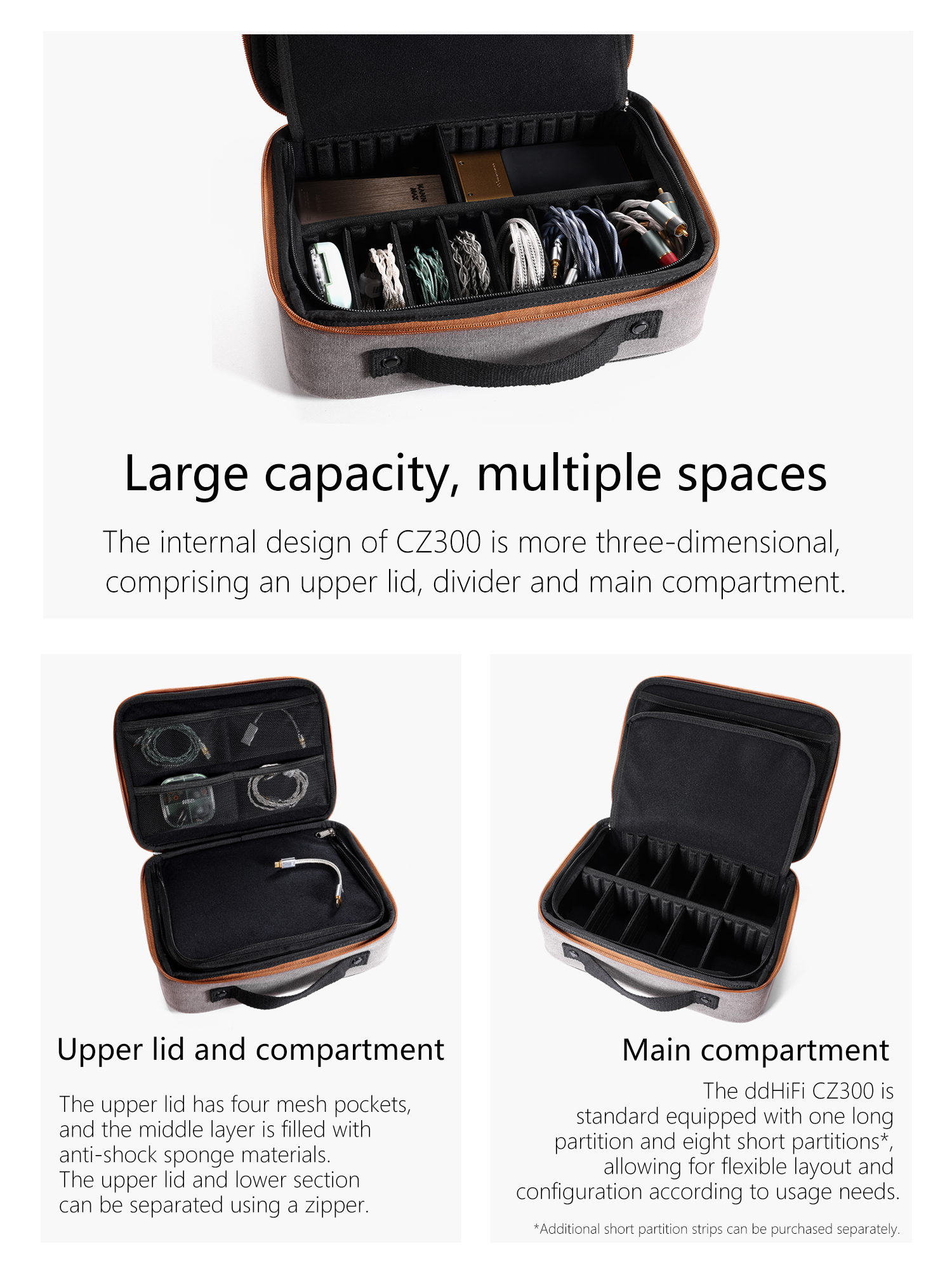 ddHiFi CZ300 Storage Case