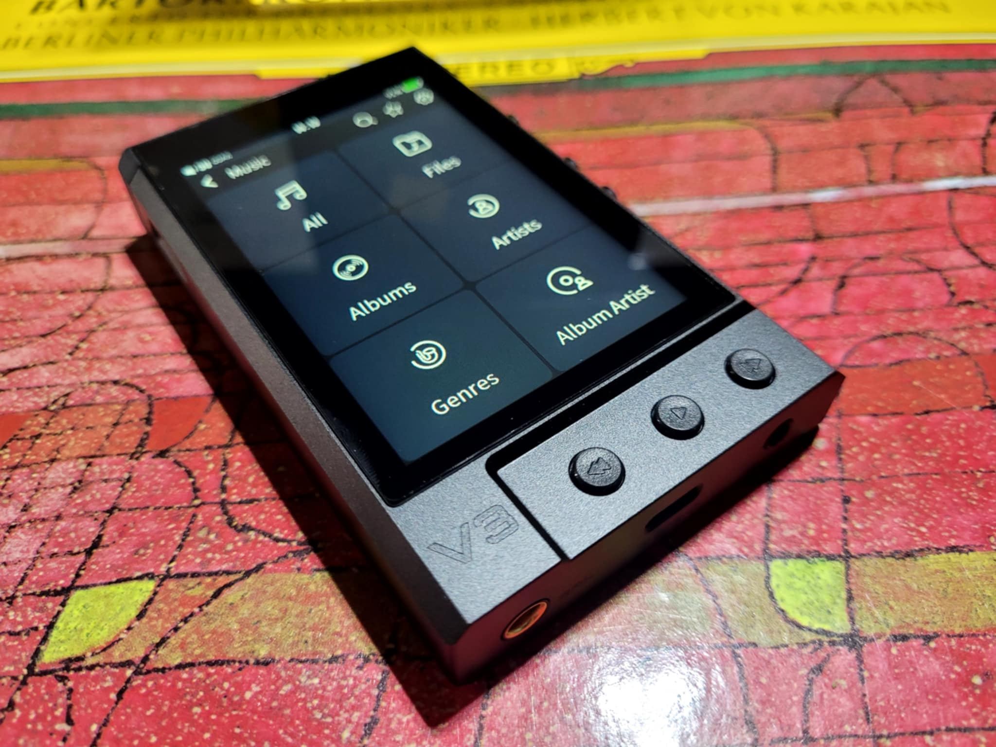 Tempotec デジタルオーディオプレーヤー V3 TempoTec V3-D HiFi digital audio player and turntable