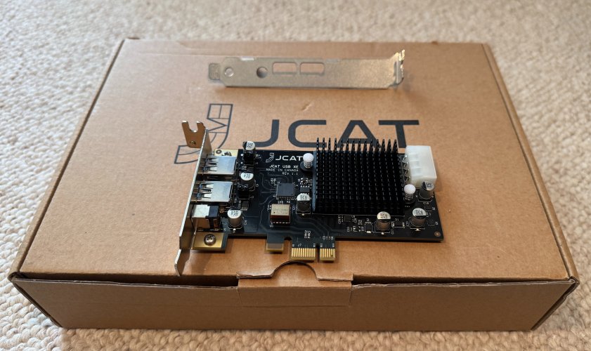 Closed: Jcat USB Card XE | Headphone Reviews and Discussion - Head-Fi.org