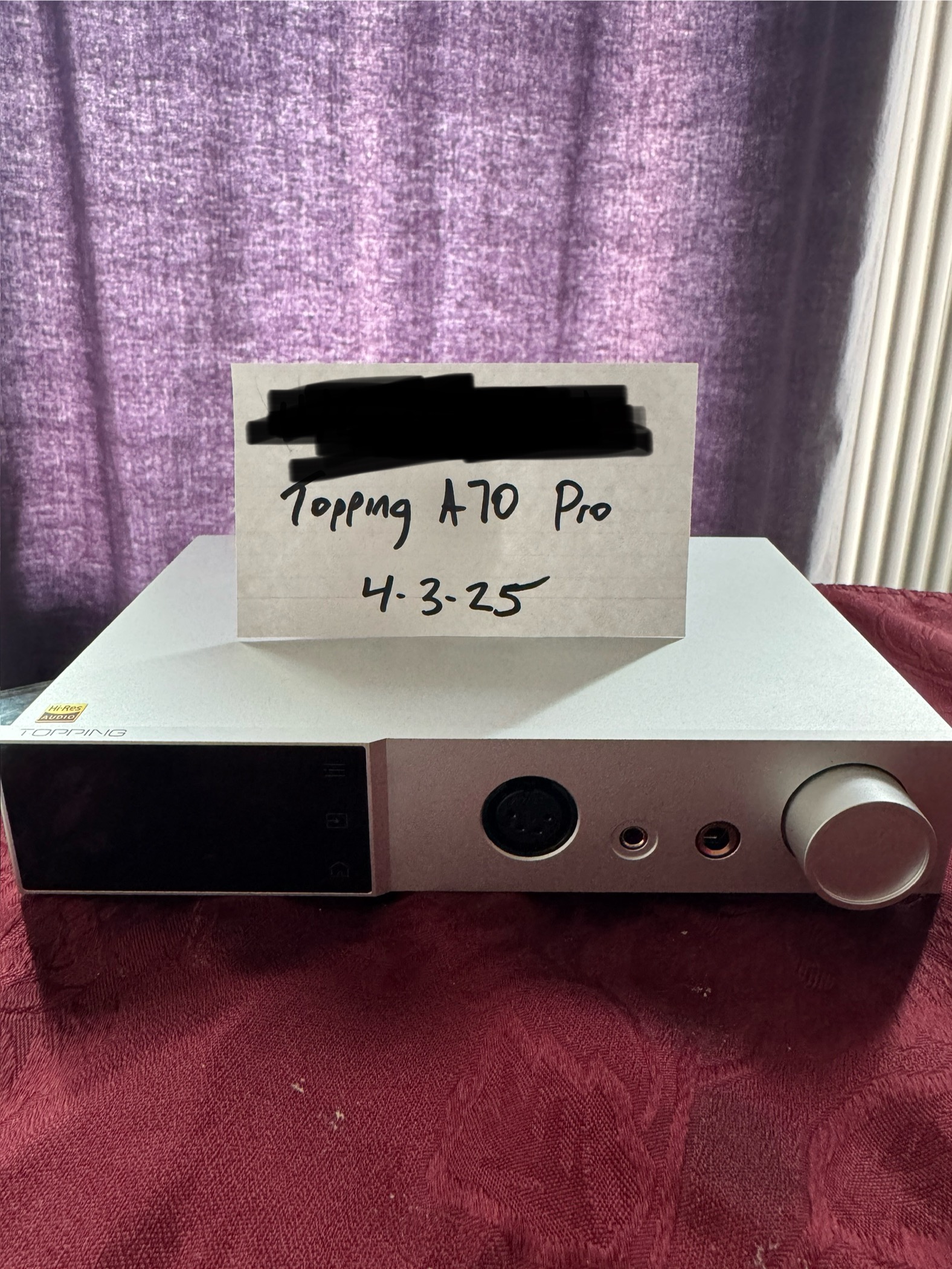 Sold: Topping A70 Pro pre/HPA | Headphone Reviews and Discussion - Head ...