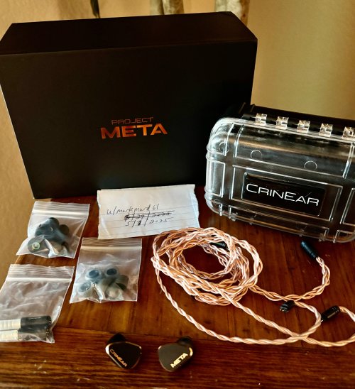 み*た様 Crinear Project  イヤホン 誰かCrinear Project Meta買った人いる？ : r/iems