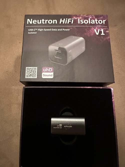 Neutron HiFi Isolator V1 + USB-C to USB-C Neutron cable | Headphone ...