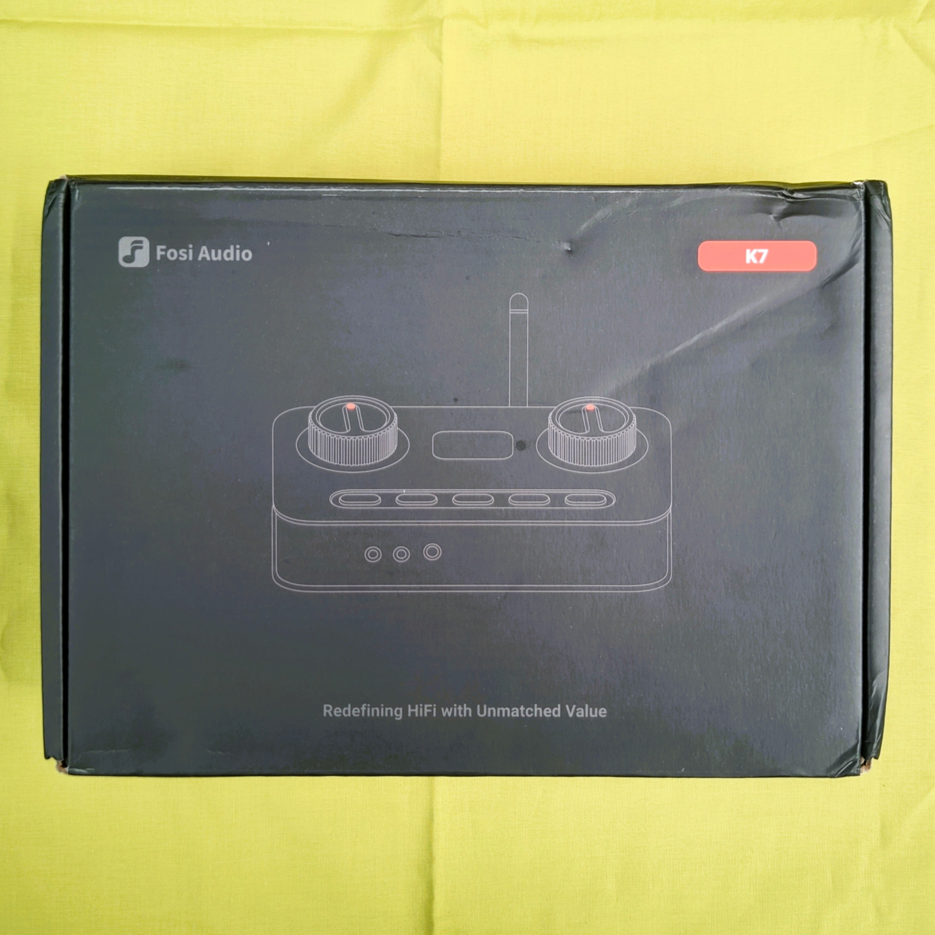 thumbnail image 2 of Fosi Audio K7 DAC Headphone Amp – Desktop USB-C With Bluetooth & 113dB SINAD 2 of 5