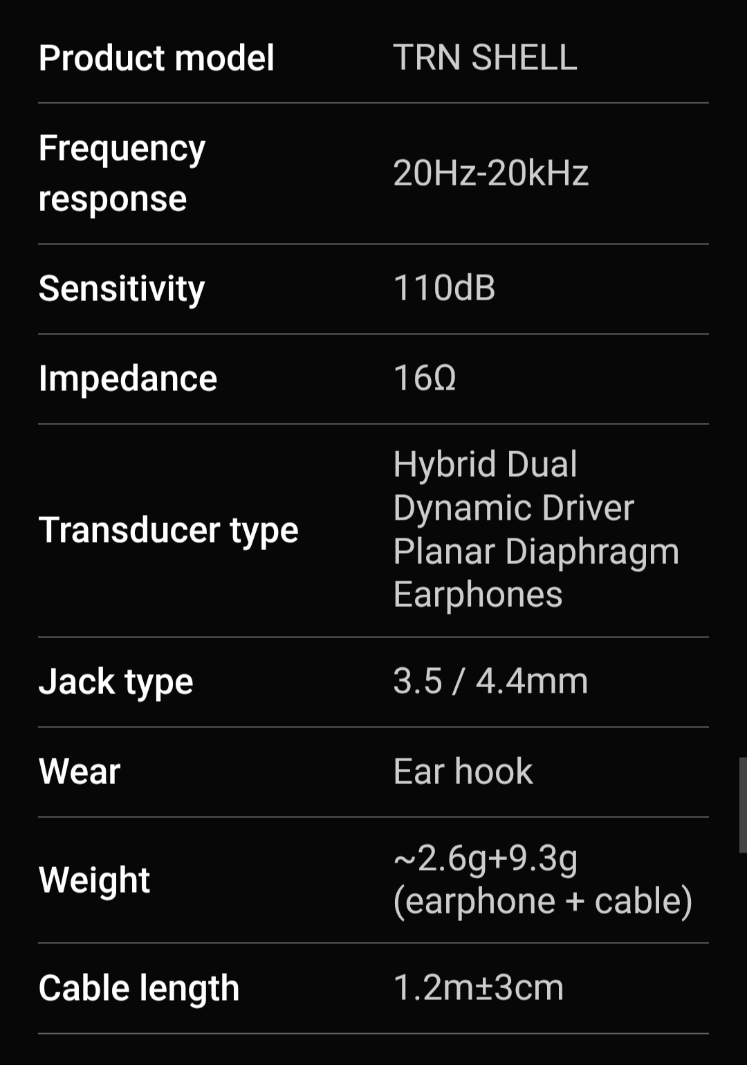 TRN Shell | Headphone Reviews and Discussion - Head-Fi.org