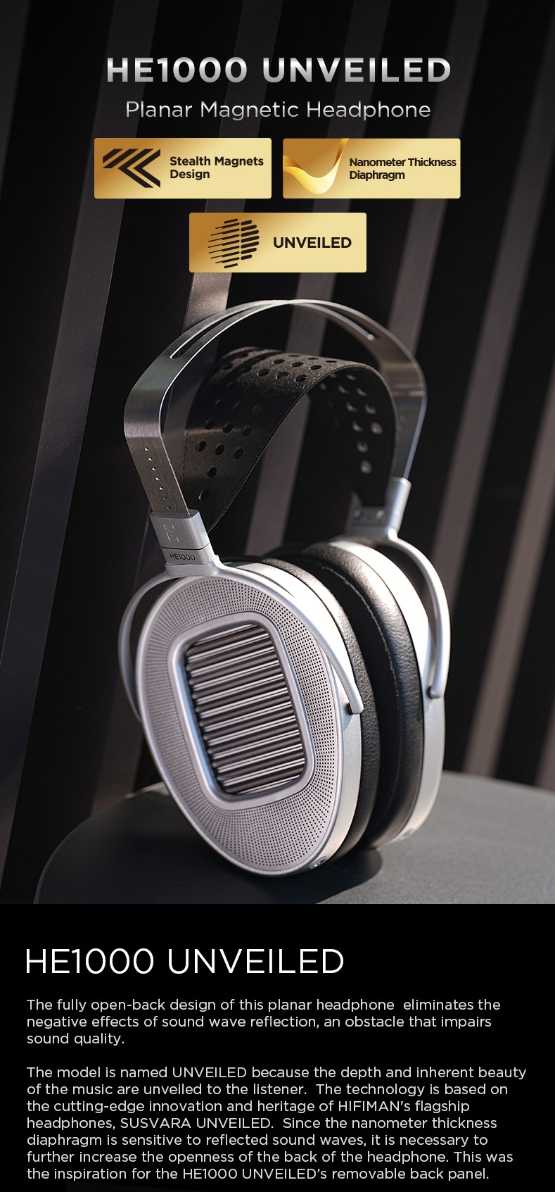 HIFIMAN HE1000 UNVEILED | Headphone Reviews and Discussion - Head