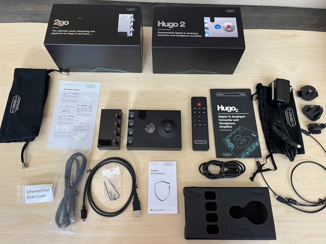 Closed: Chord Hugo 2 + 2Go and Premium Leather Case Bundle | Headphone ...