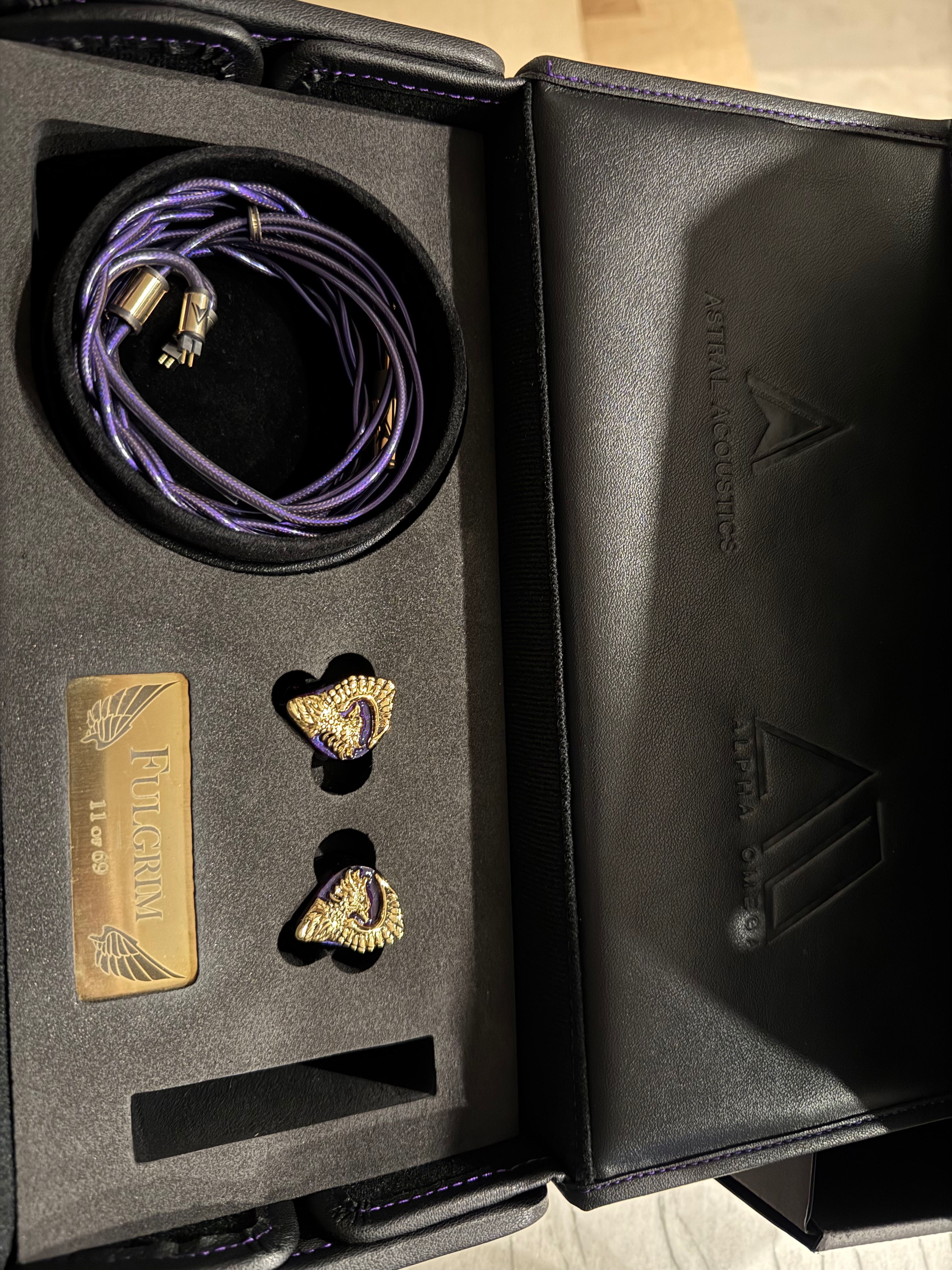 Alpha & Omega Fulgrim faceplate | Headphone Reviews and