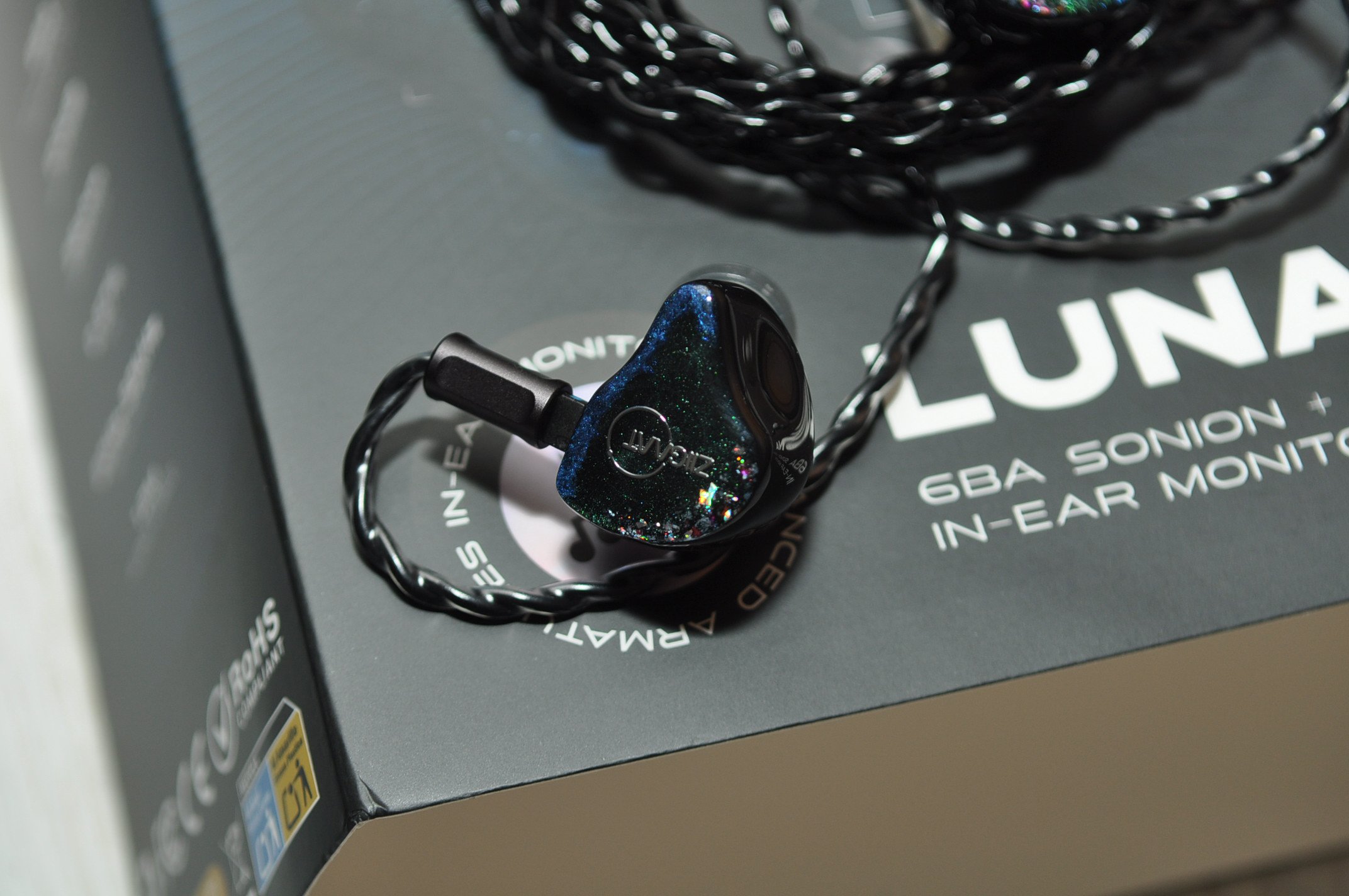Ziigaat LUNA 6BA スタジオ インイヤー モニター ZiiGaat Luna | 6BA Studio In-Ear Monitor