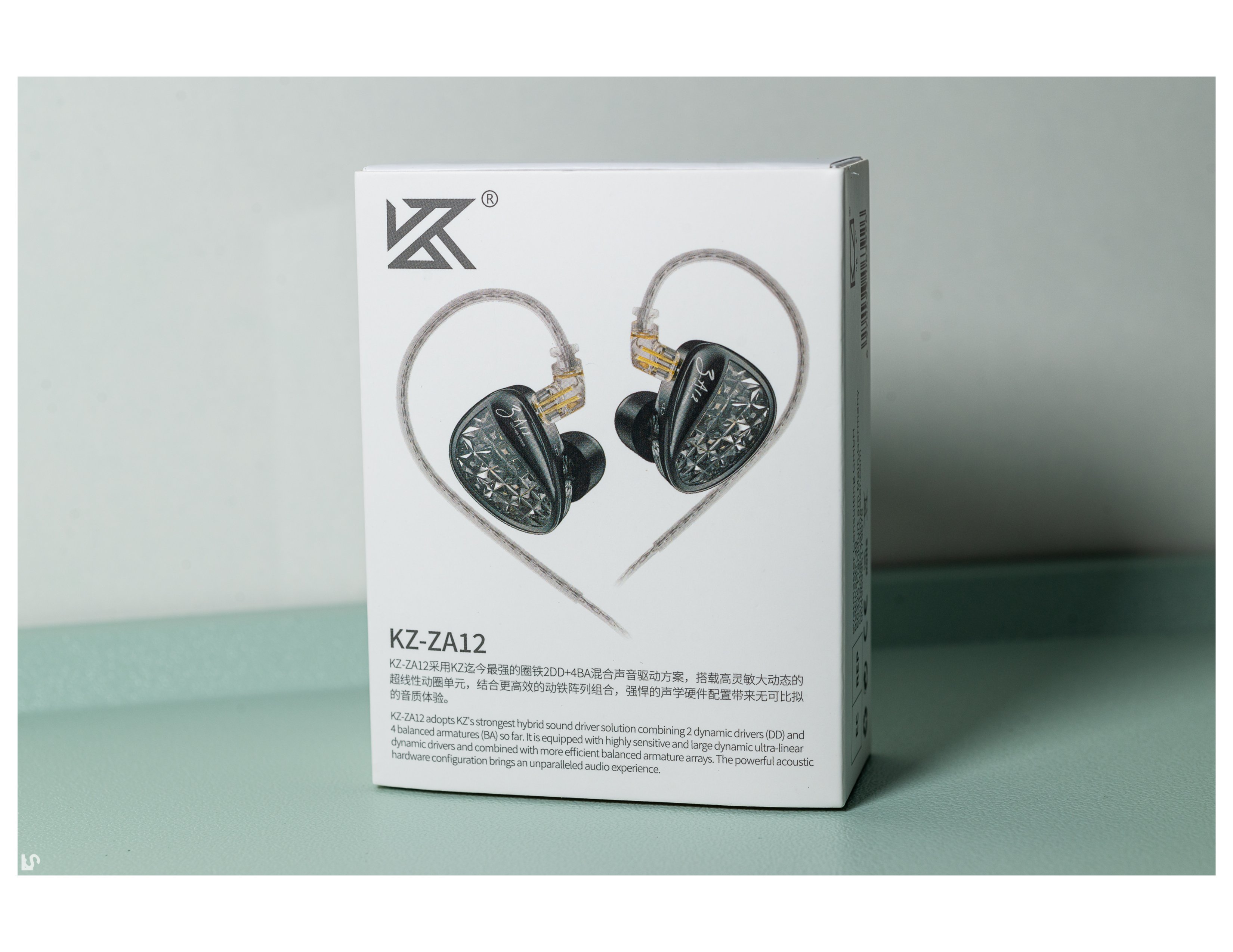 KZ ZA12】Hybrid 4BA+2DD IEM with Adjustable Switches - Reviews