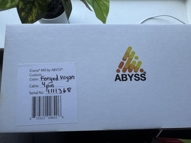 Sold: PENDING: Abyss Diana MR Forged Vegan Package MINT | Headphone ...