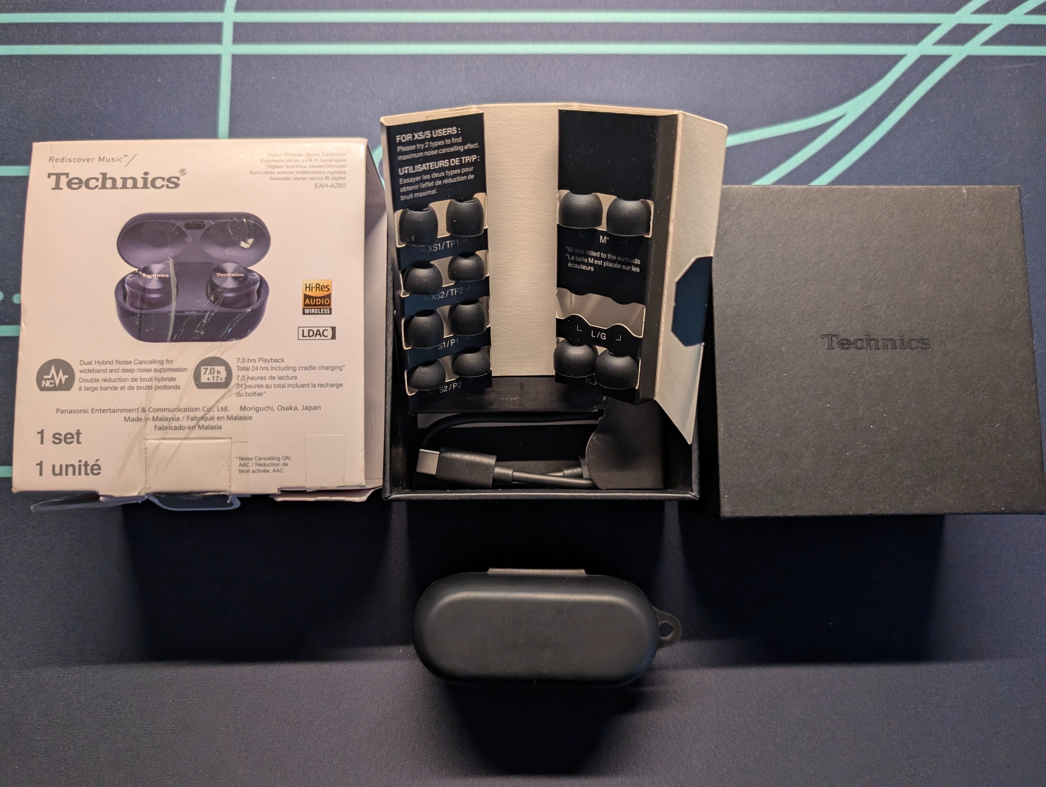 Az80 Closed: Technics EAH-AZ80 (TWS - True Wireless earbuds) | Headphone ...