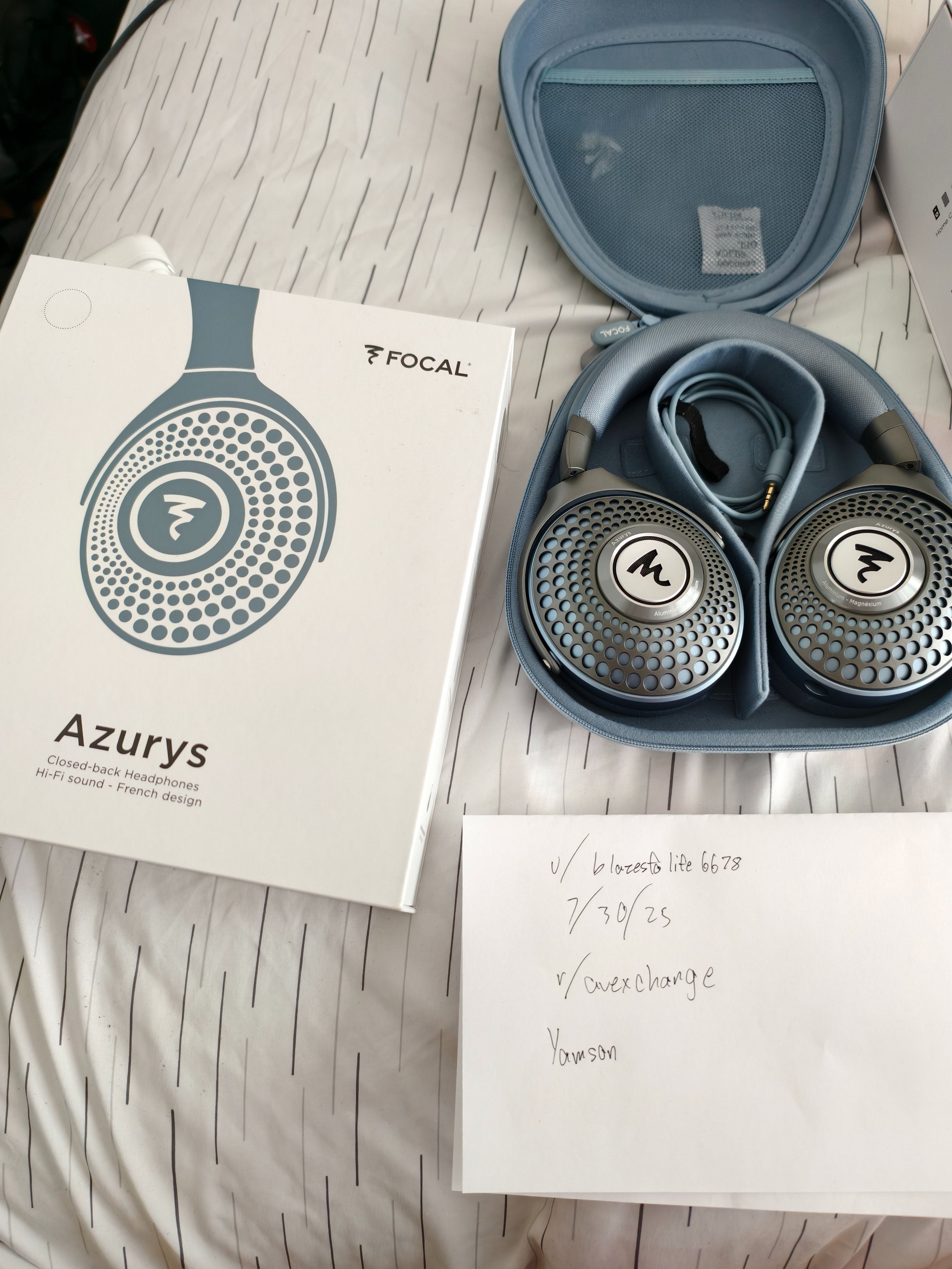 Closed: [Sold] Focal Azurys | Headphone Reviews and Discussion - Head ...