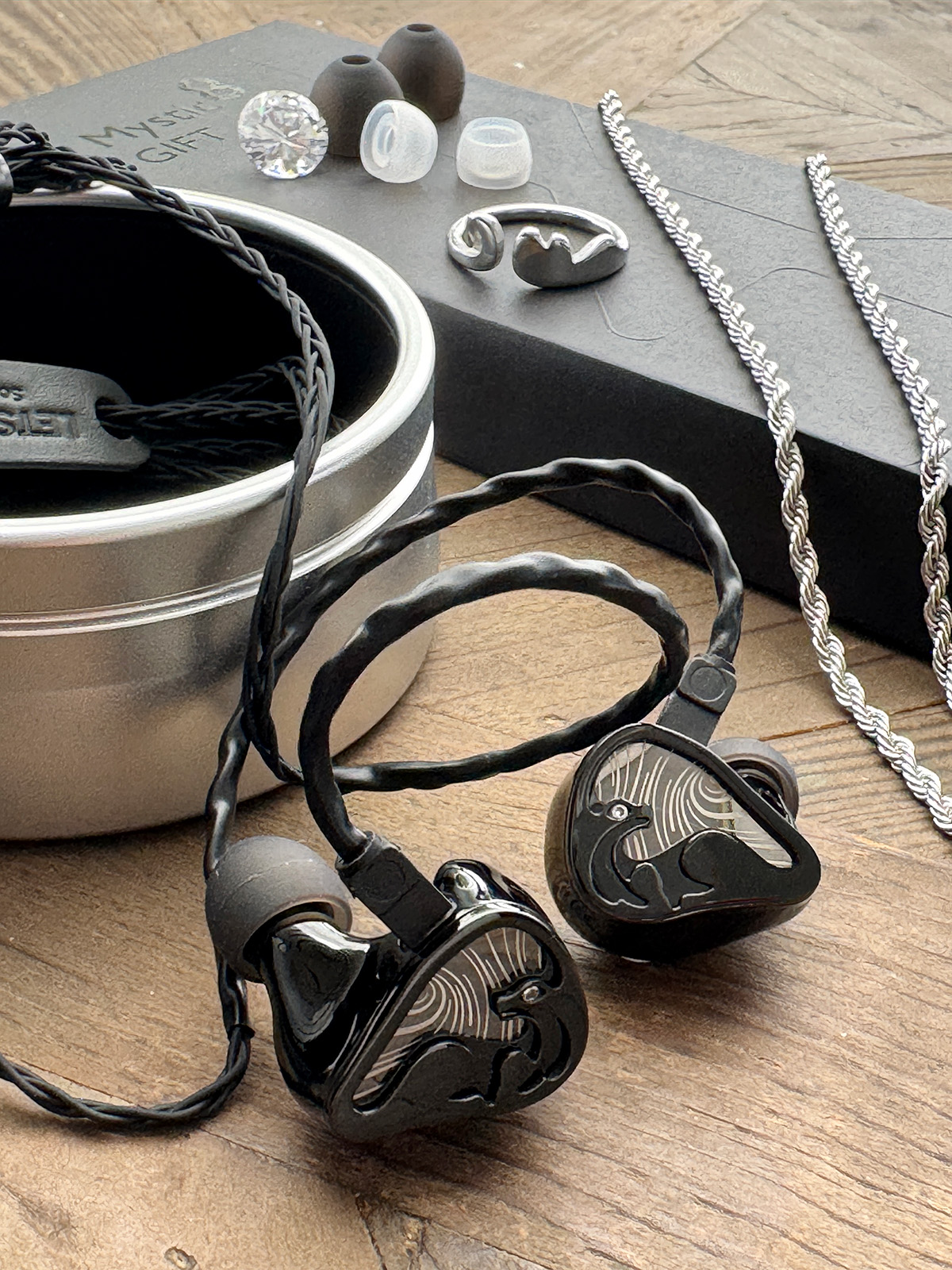 ハム汰　LETSHUOER Mystic 8 LETSHUOER Mystic 8 IEM 8 BA Drivers in-ear Monitor Hi-Fi earphones