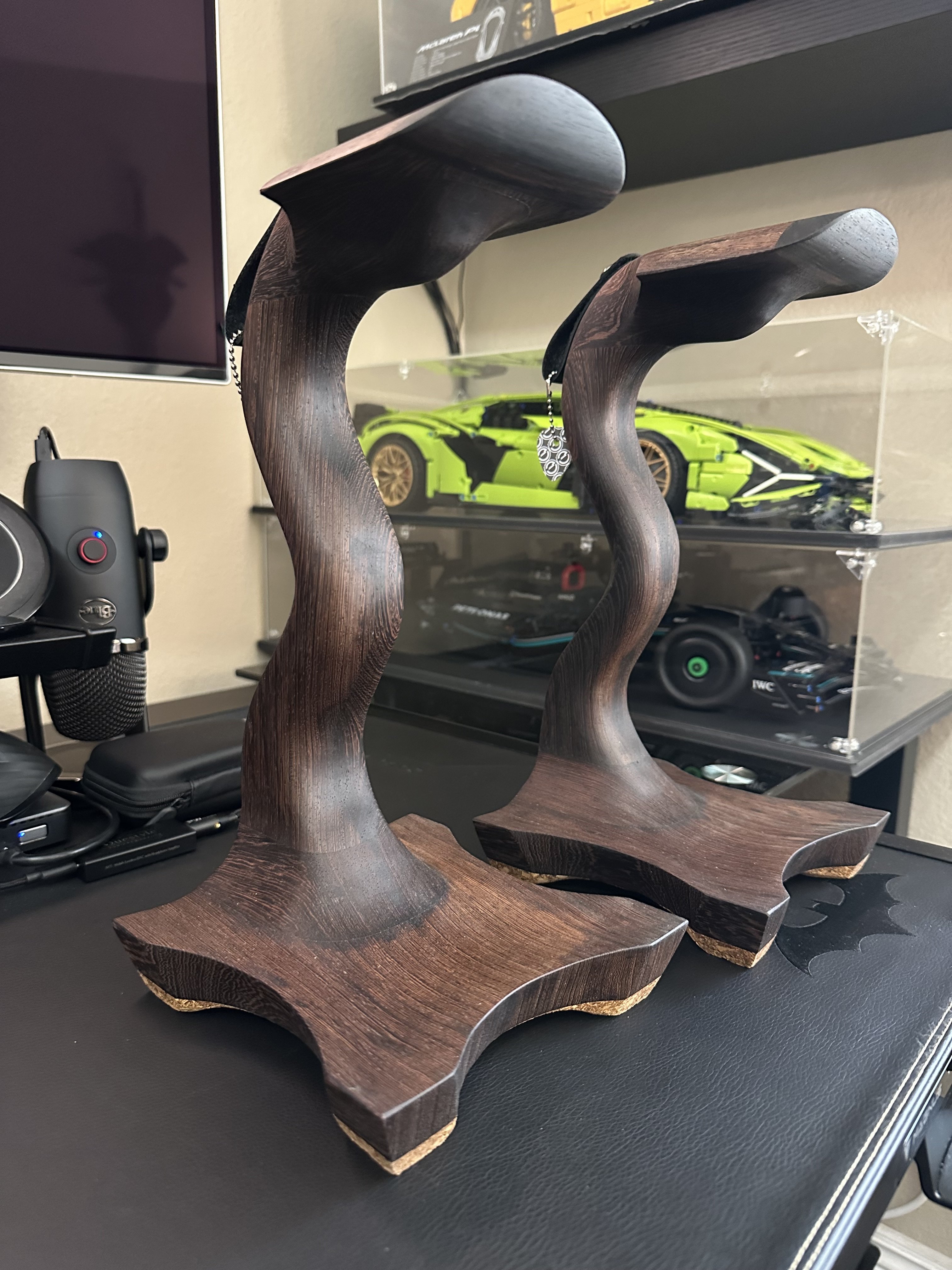 Sold: ***SOLD*** Grumpy Goose Stand Wenge with Ebony Tip (2 stands ...