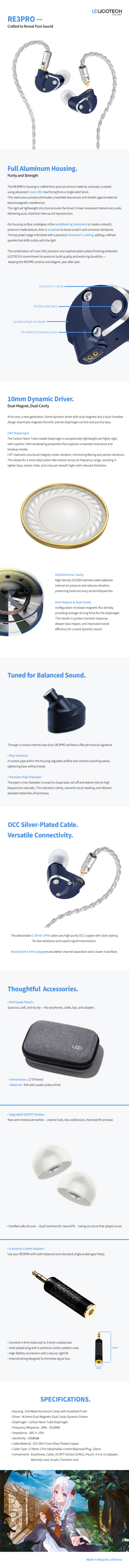 UCOTECH RE3PRO | Headphone Reviews and Discussion - Head-Fi.org