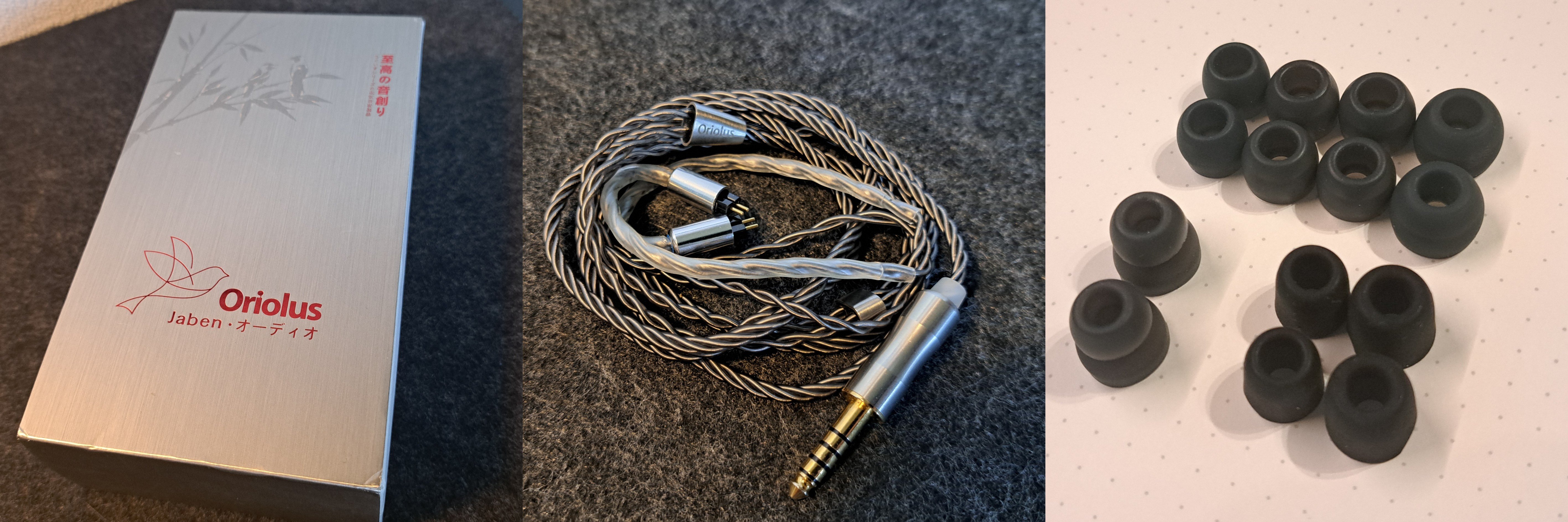 Oriolus Isabellae オリオラス イザベラ Isabellae | High-fidelity single dynamic IEM | Oriolus Japan