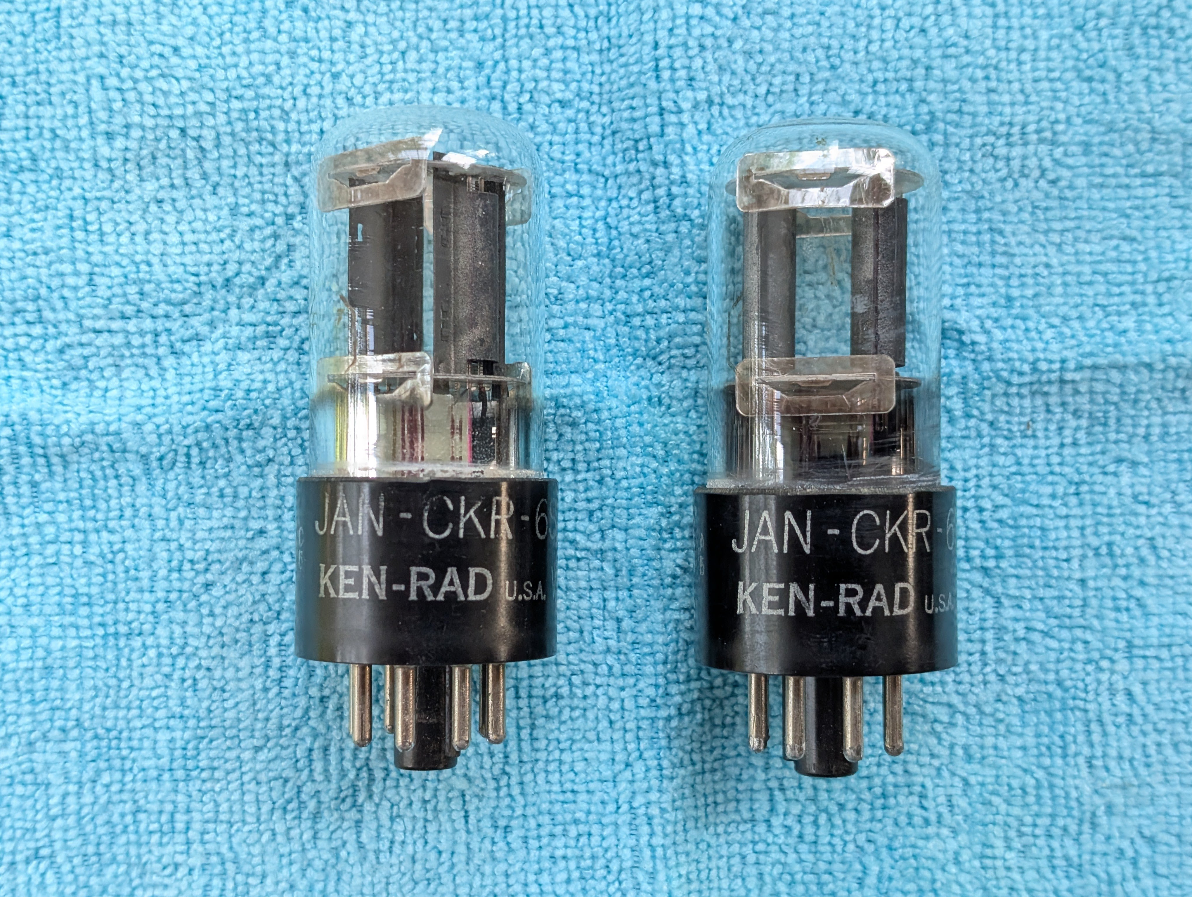 Mullard/KEN-RAD/TUNG-SOL/SYLVANIA 真空管まとめて(3) 5T4/6CA7/ECC35